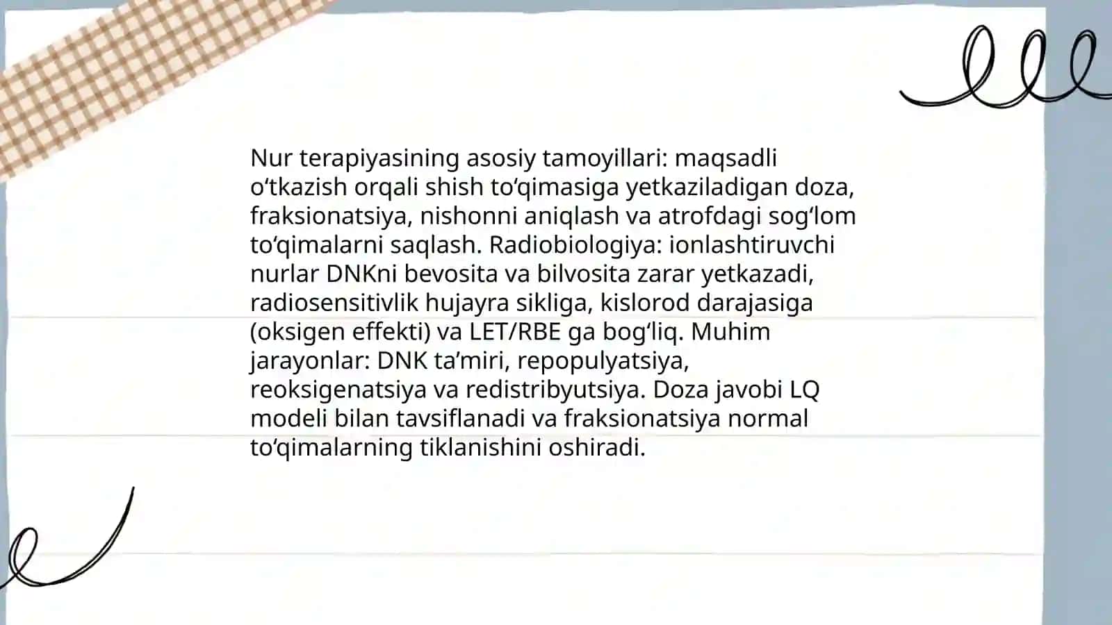 Onkologiyada nur terapiyasining roli 4