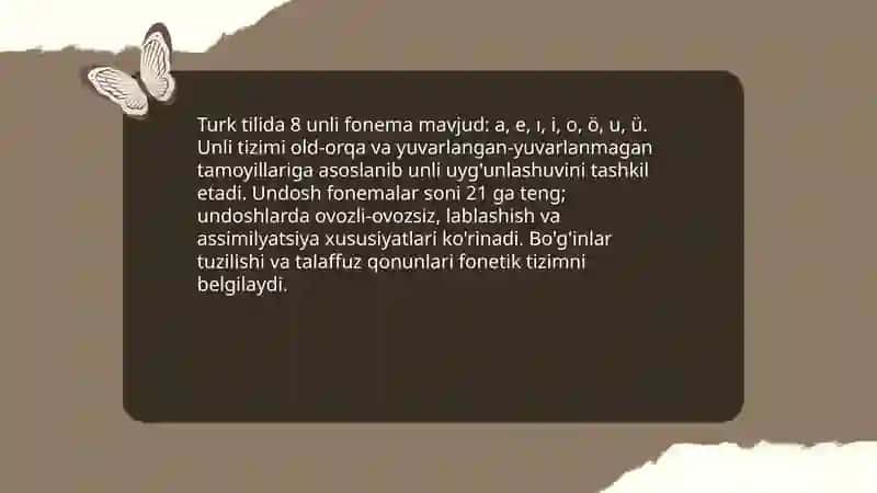 Turk tilining fonetik, leksik va grammatik xususiyatlari 4