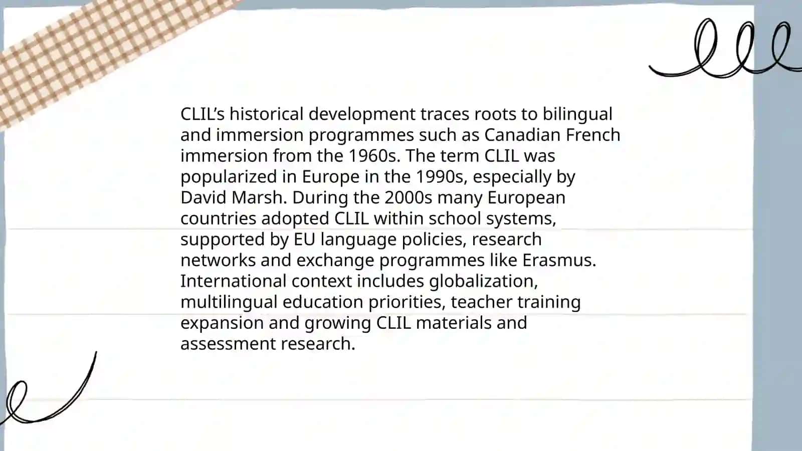 Introduction to CLIL 4