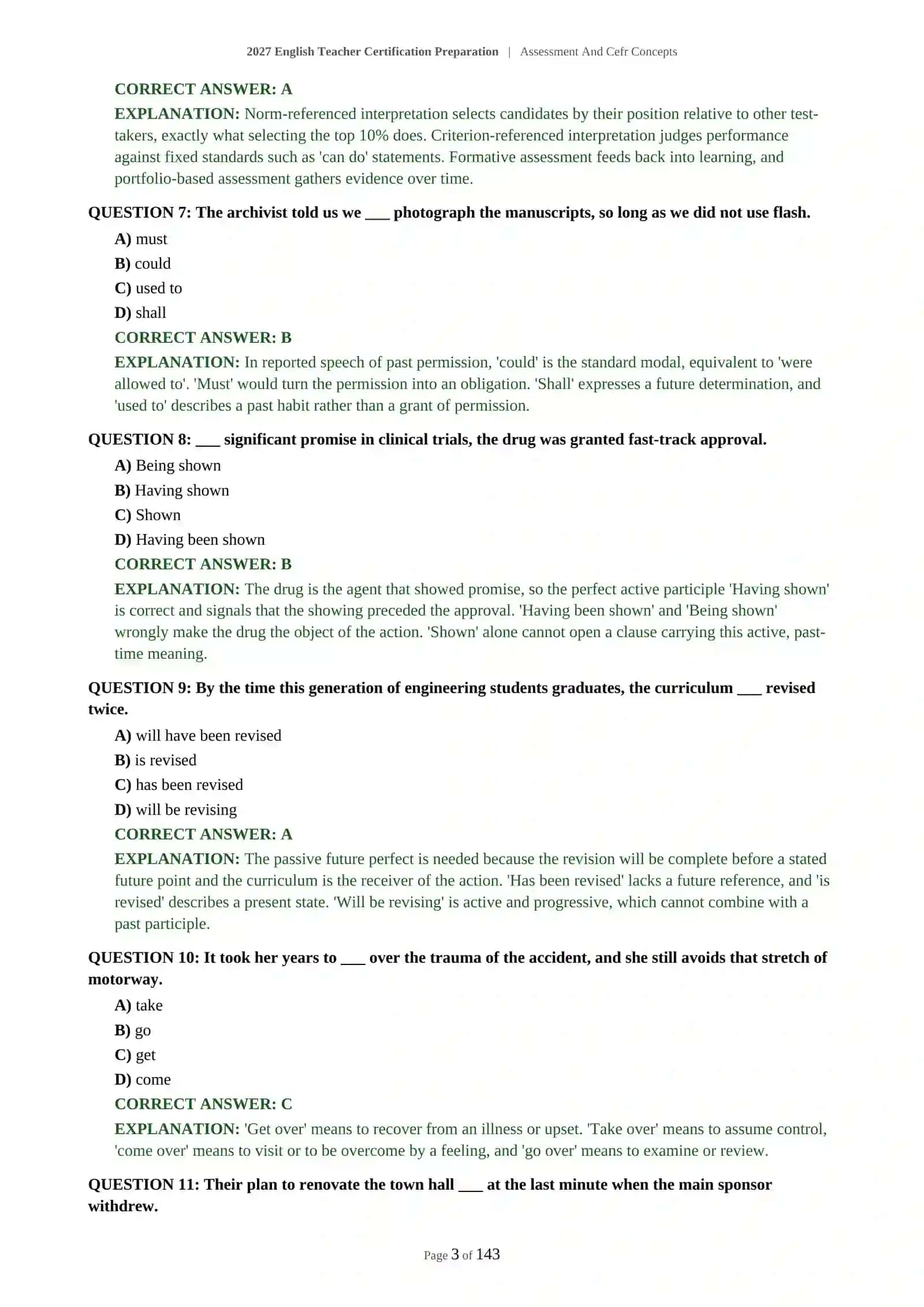 2027 English Teacher Certification Preparation 4