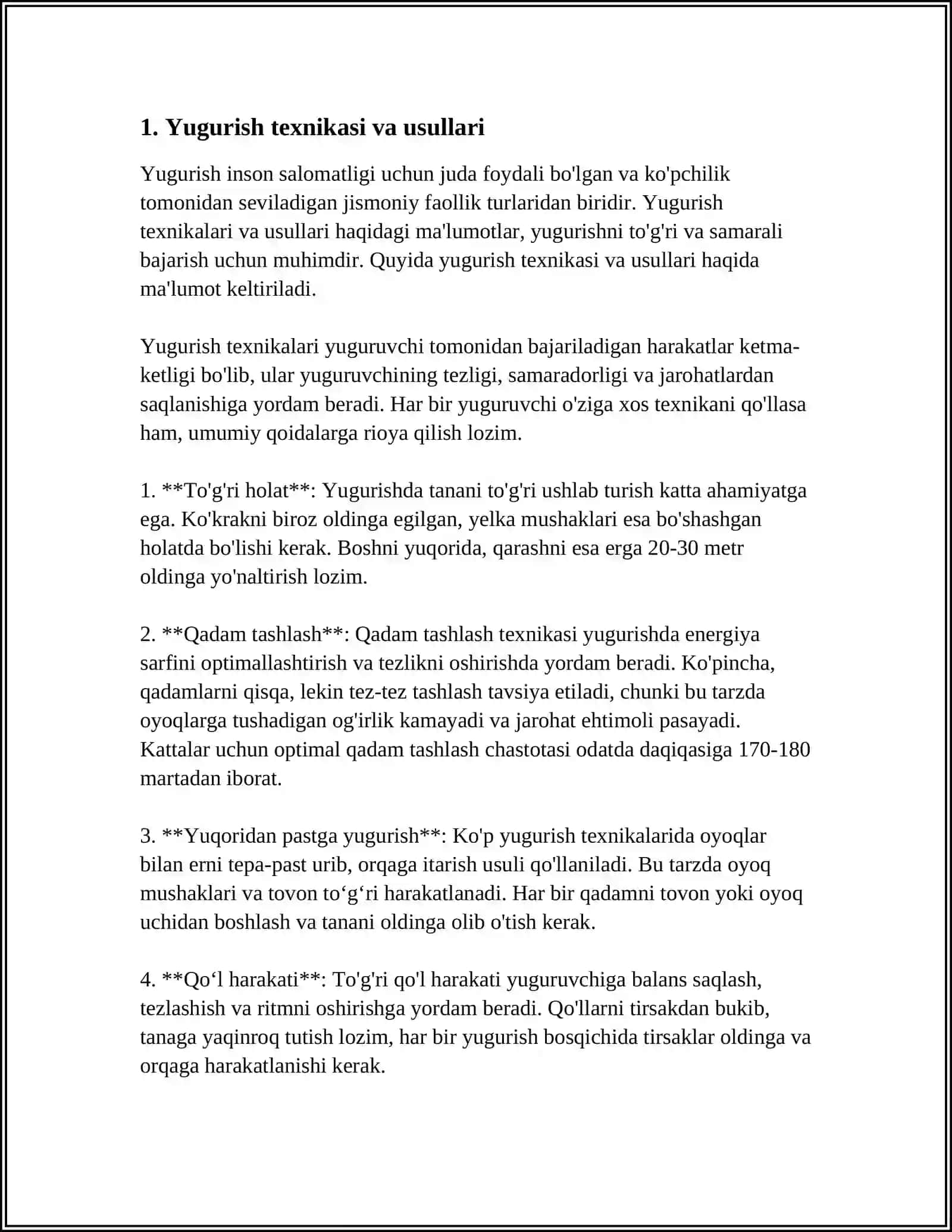 MASOFADAN O'QITILADIGAN TALABALAR UCHUN JISMONIY MASHQLAR. JISMONIY MASHQLAR ЬФОЬГФДФКШ (KOMPLEKSLARI) 4