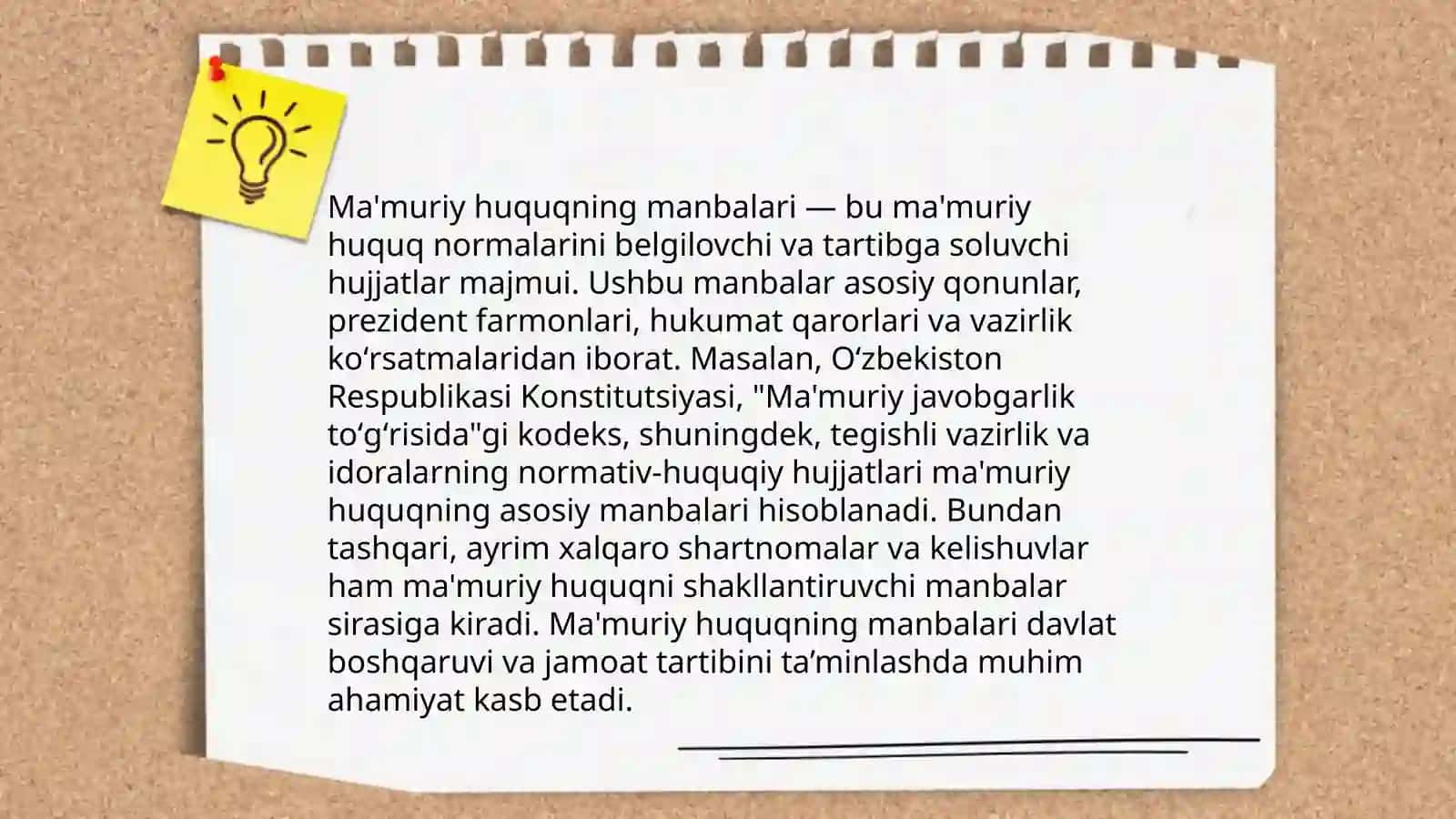 Ma'muriy huquqning maxsus bilimlari Mohiyati va ahamiyati 4