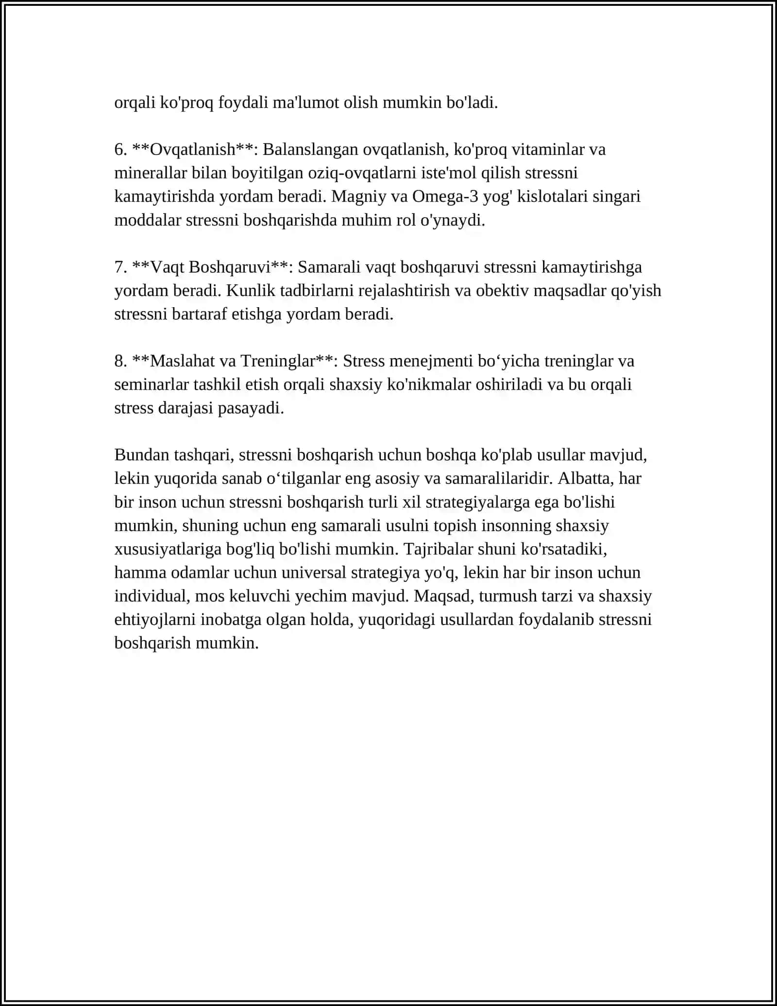 PSIXOLOGIK SOGʻLOMLASHTIRISH OYLIGI 4