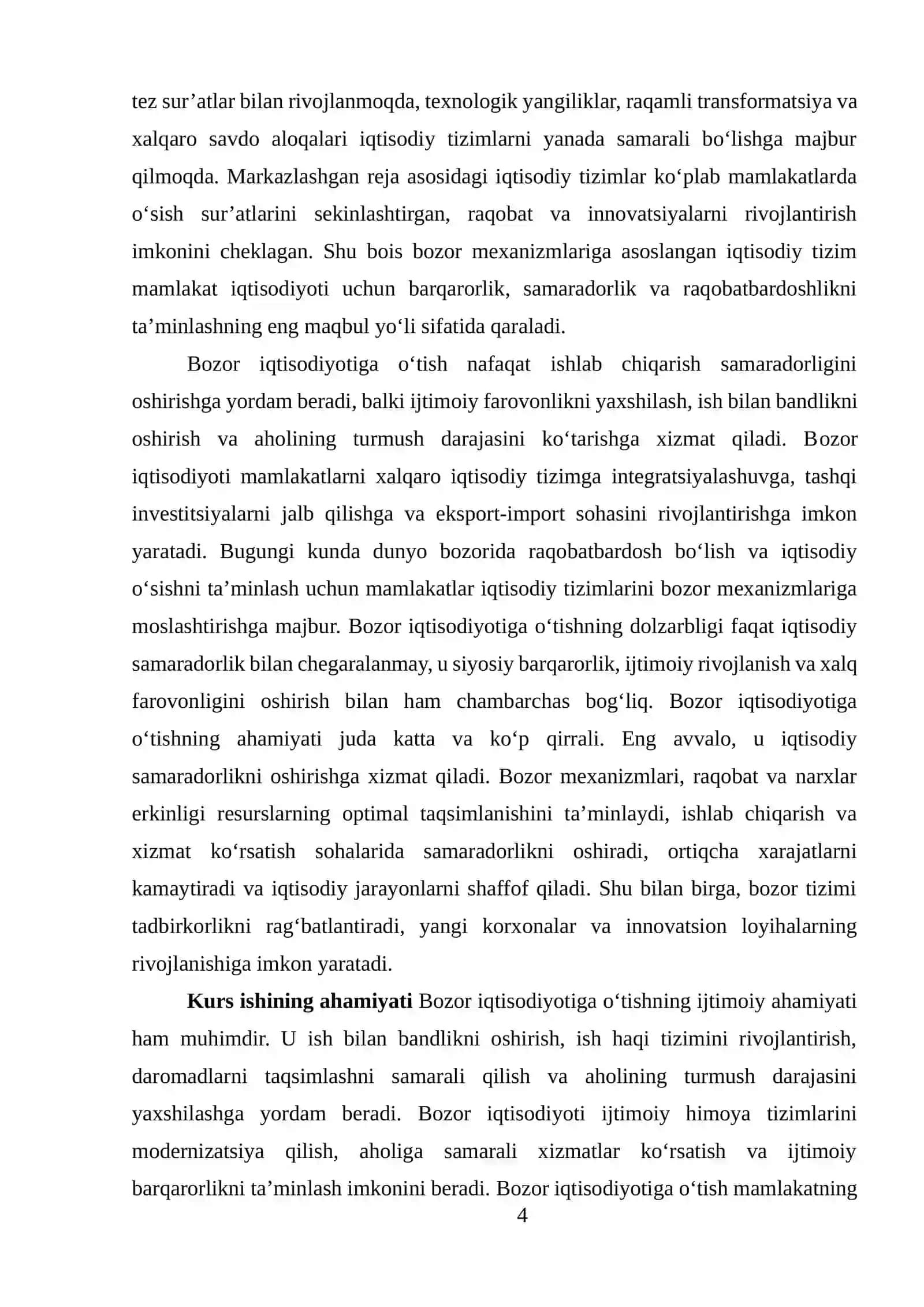 Bozor iqtisodiyotiga o‘tishning yo‘llari va xususiyatlari 4