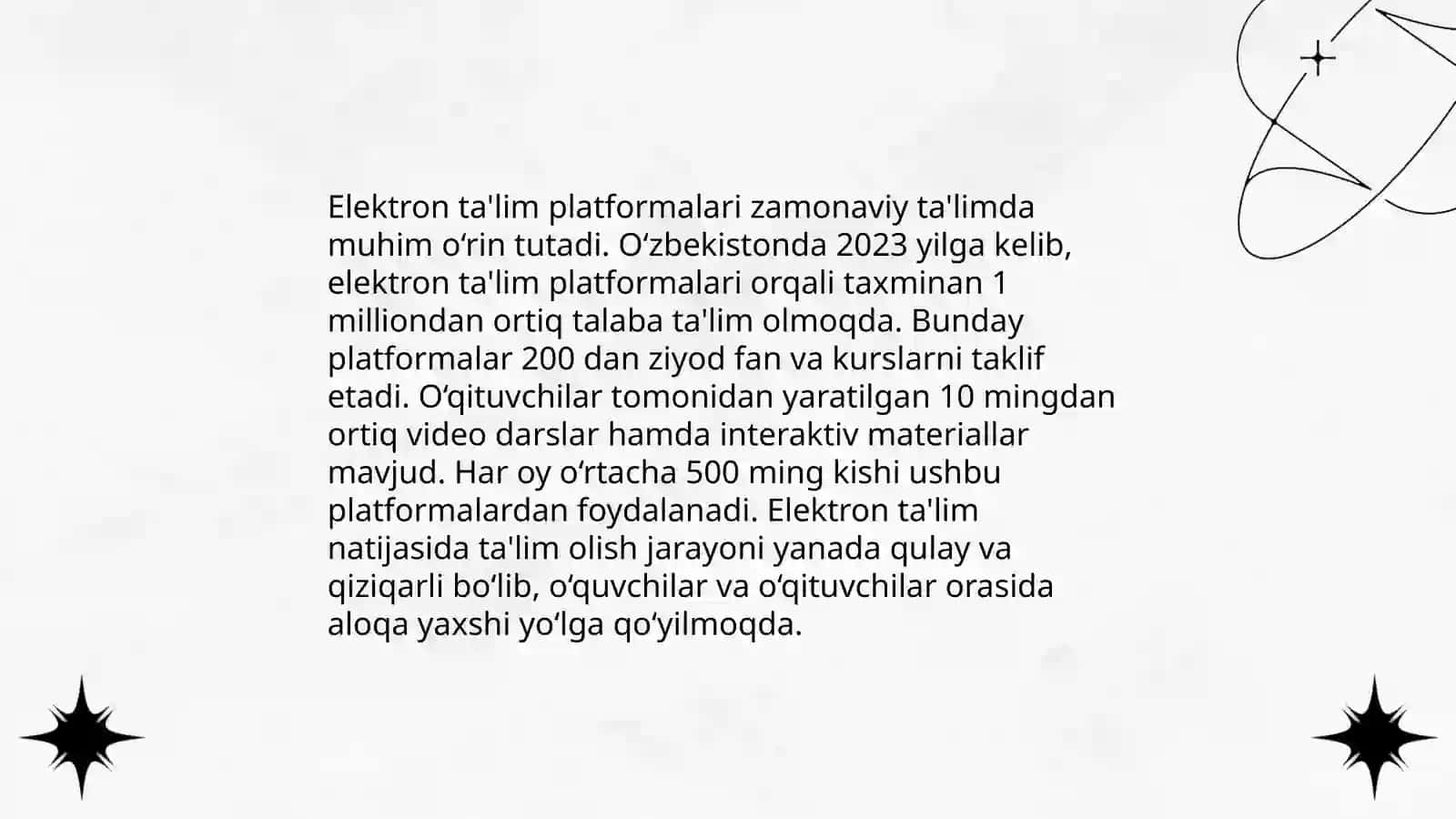 Elektron ta'lim va uni tashkil etish asoslari 4