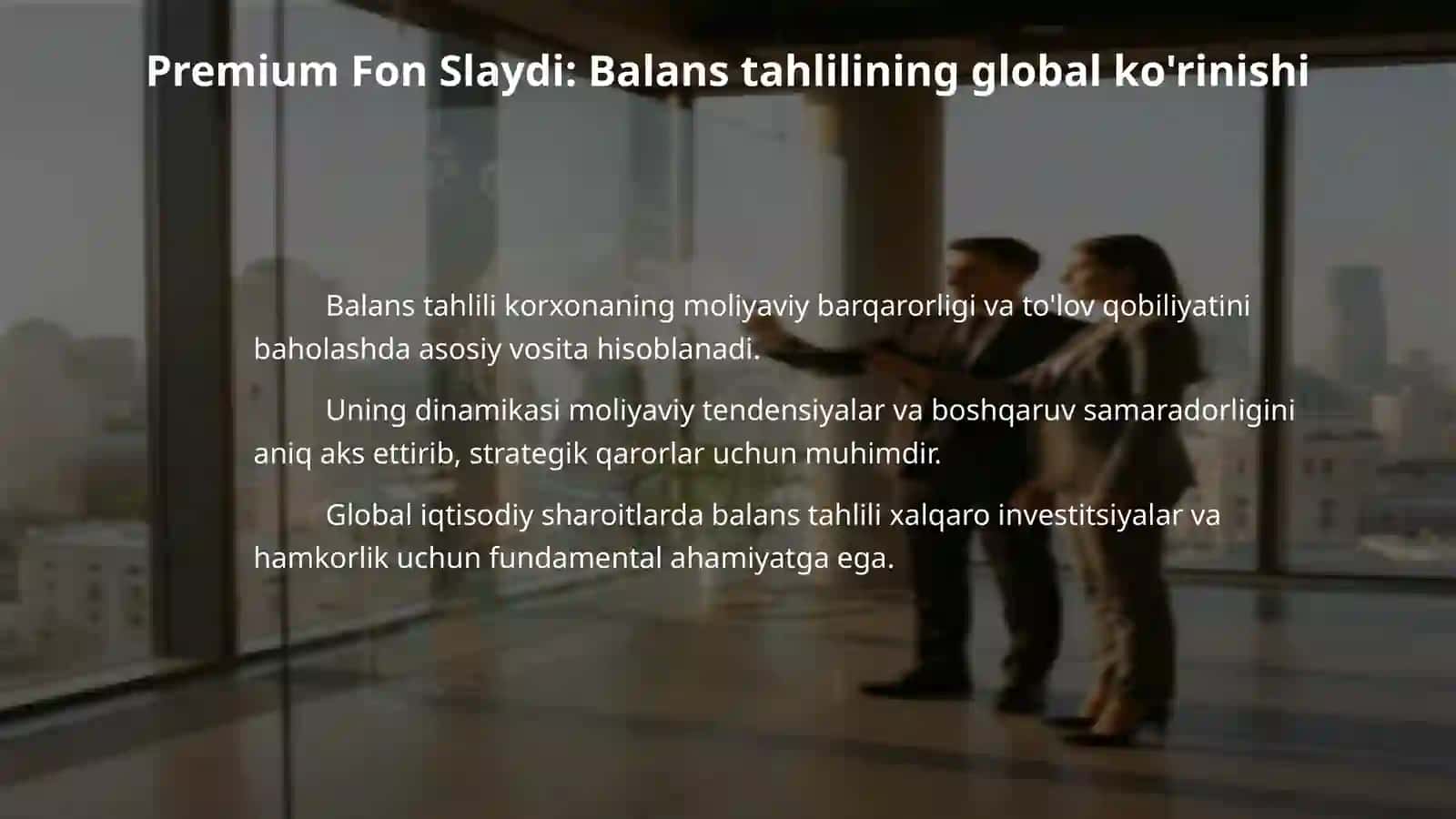Xo‘jalik muomalalari ta’sirida balansda sodir bo‘ladigan o‘zgarishlar 4
