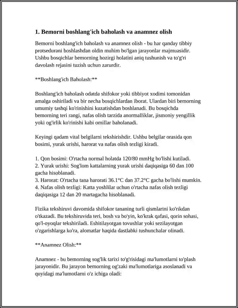 TERINING YIRINGLI KASALLIKLARI BILAN O'G'RIGAN BEMORLARNI PARVARISH QILISH 4