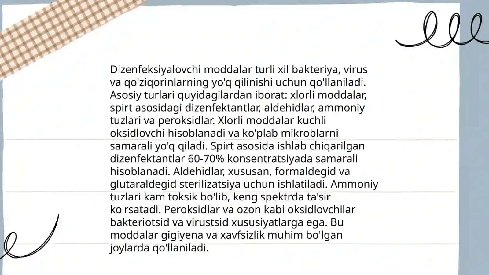 Antiseptik va dizenfeksiyalovchi moddalar 4