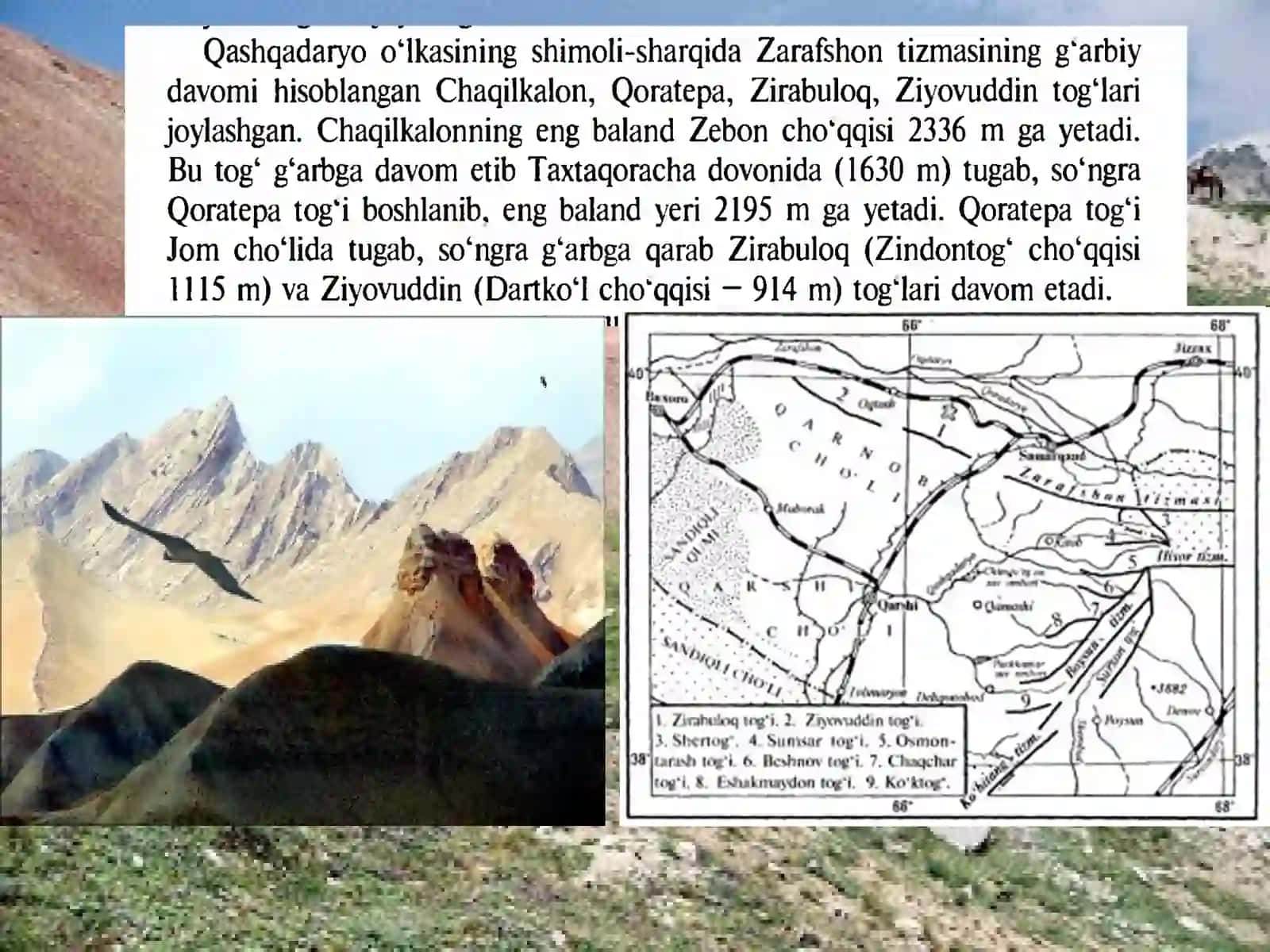 Qashqadaryo tabiiy geografik rayoni 4