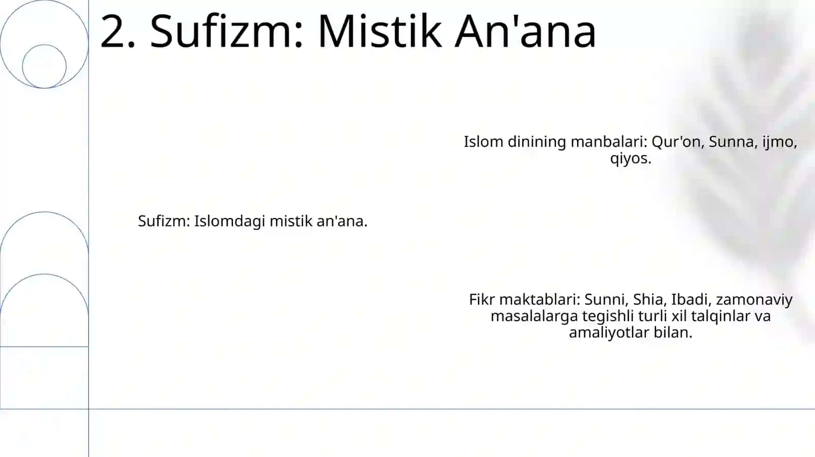 Islom dini manbalari aqidaviy maktablar va ularning hozirgi kundagi ahamiyati 4