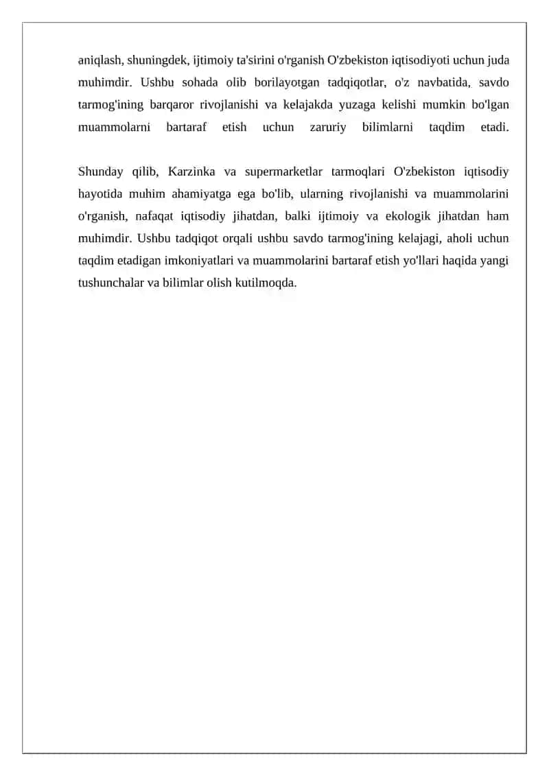 Karzinka va supermarketlar tarmoqlari 4