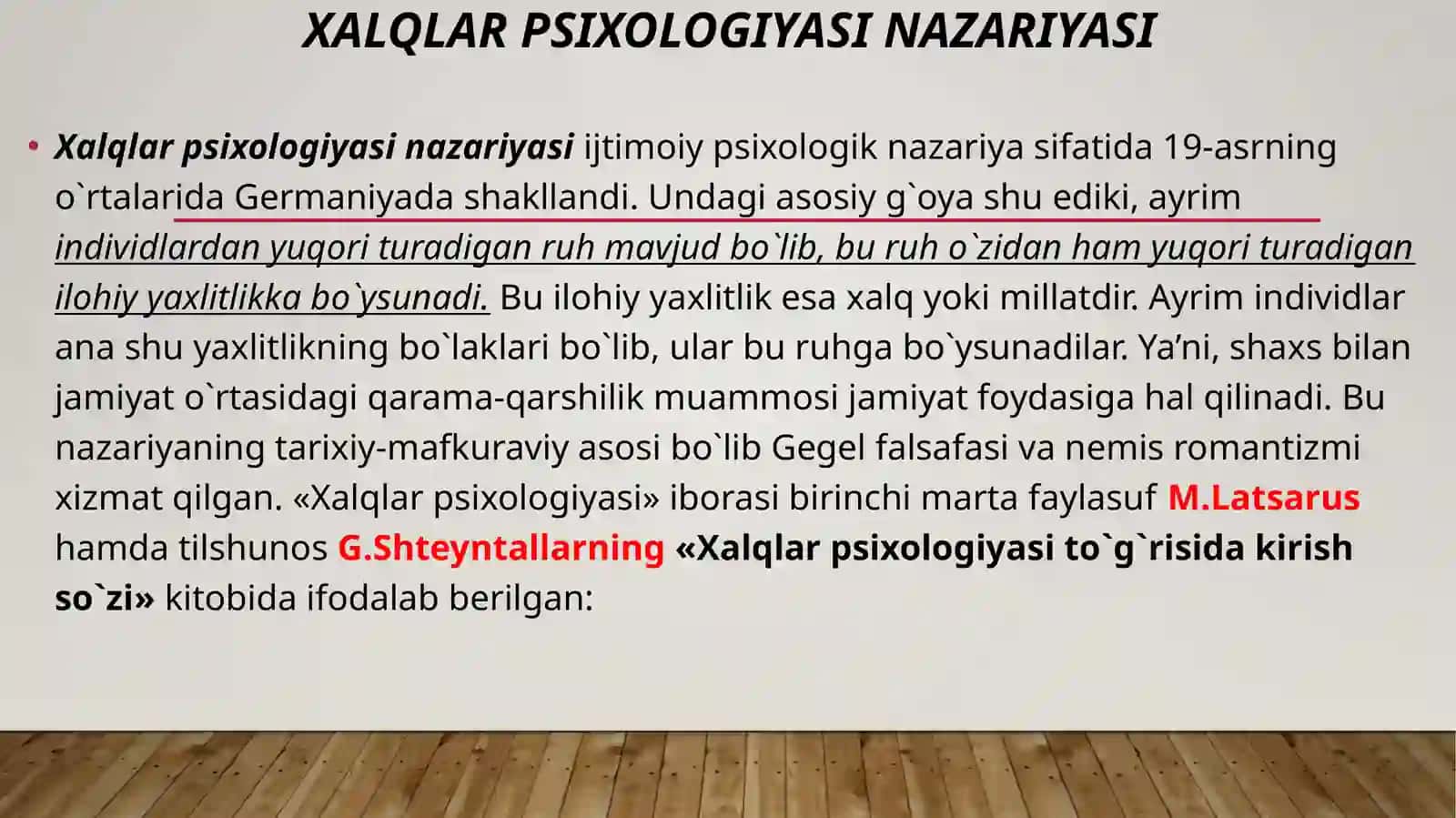 Ijtimoiy psixologiyada ijtimoiy-psixologik nazariyalar 4
