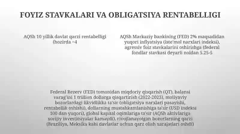AQSH davlatining makroiqtisodiy tahlili 4