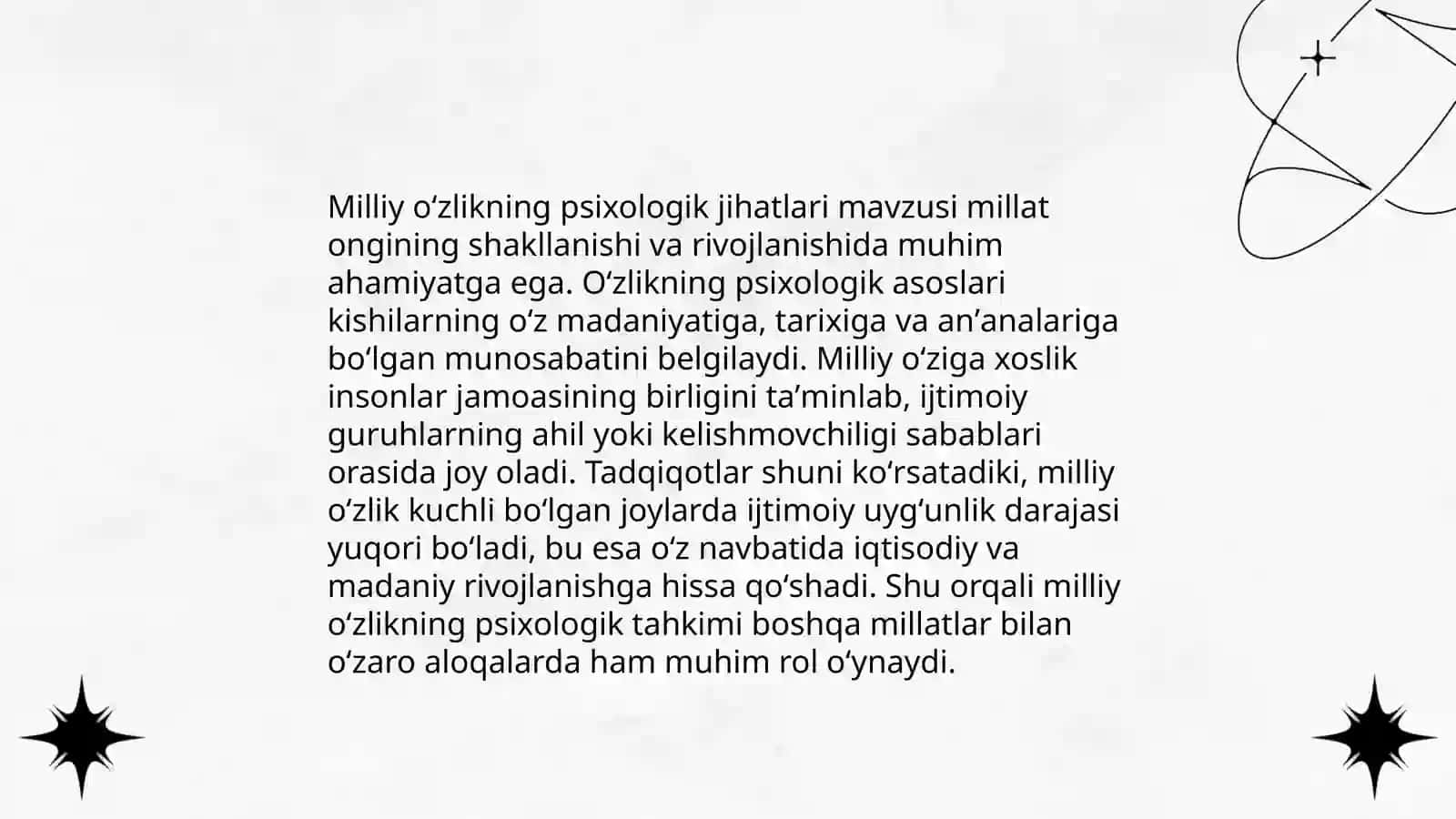 Milliy ong va milliy oʻzlikni anglash 4