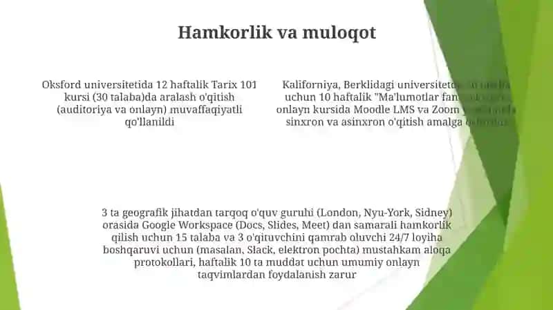 Universal o'qitish dizayni (UOD) 4