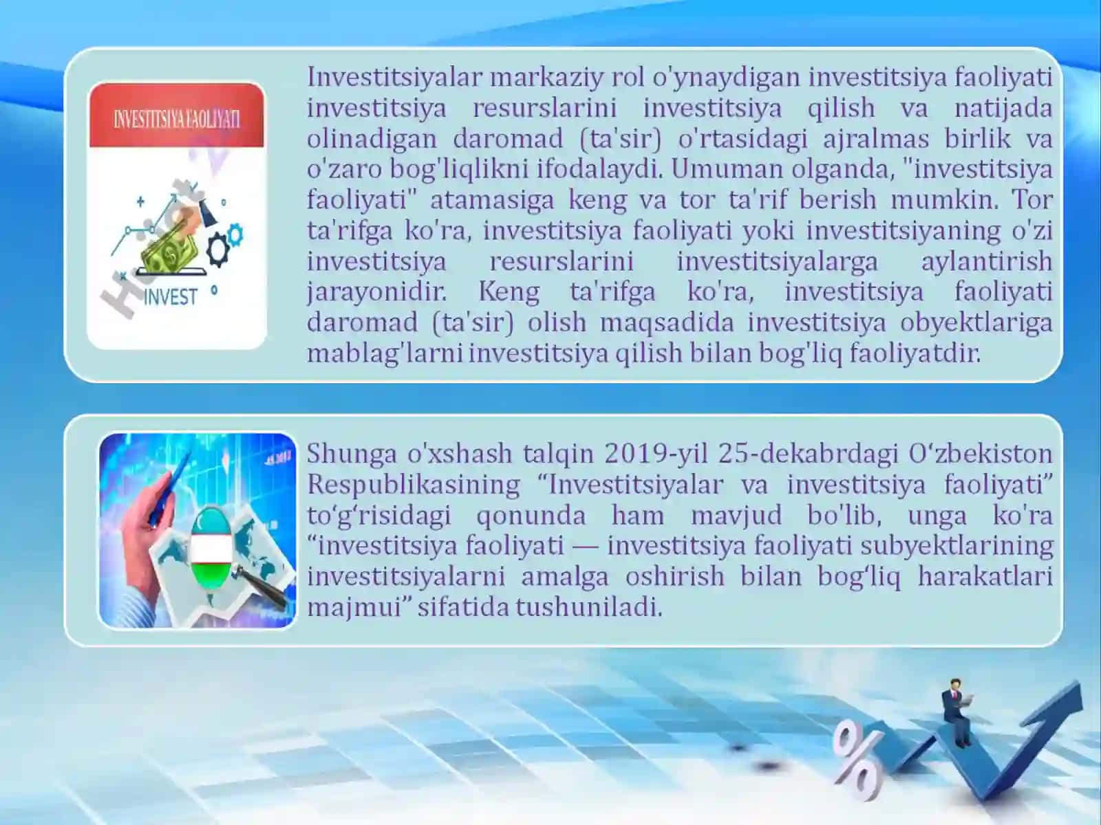 INVESTITSIYA FAOLIYATI VA INVESTITSIYA SIYOSATI 4