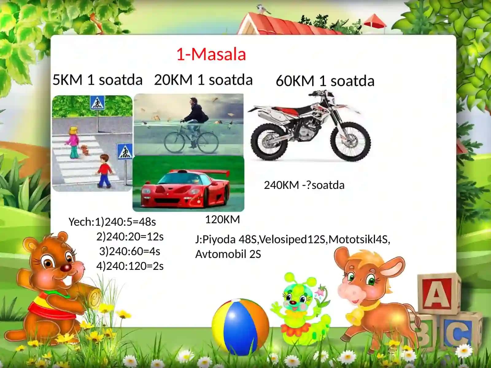 Boshlang‘ich sinfo‘qituvchisi Asatova Nodiraning matematika fanidandarstaqdimoti 4