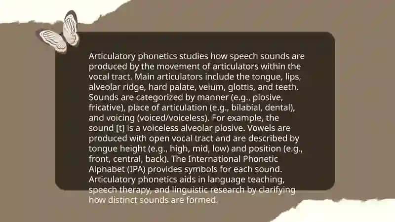 Phonetics and Phonology As Different Branches of Linguistics 4