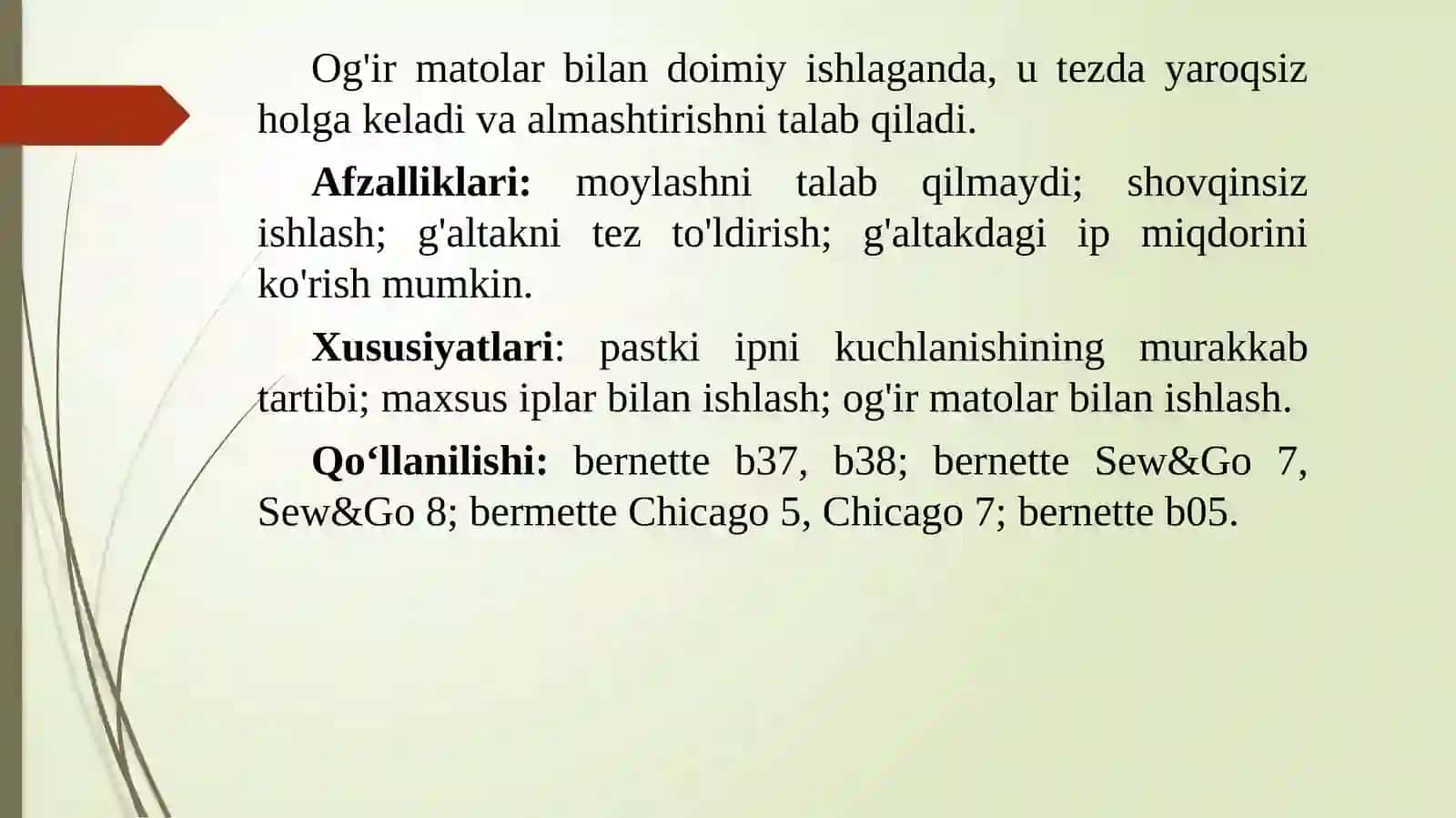 Tikuvmashinalarining mokimexanizmlari 4