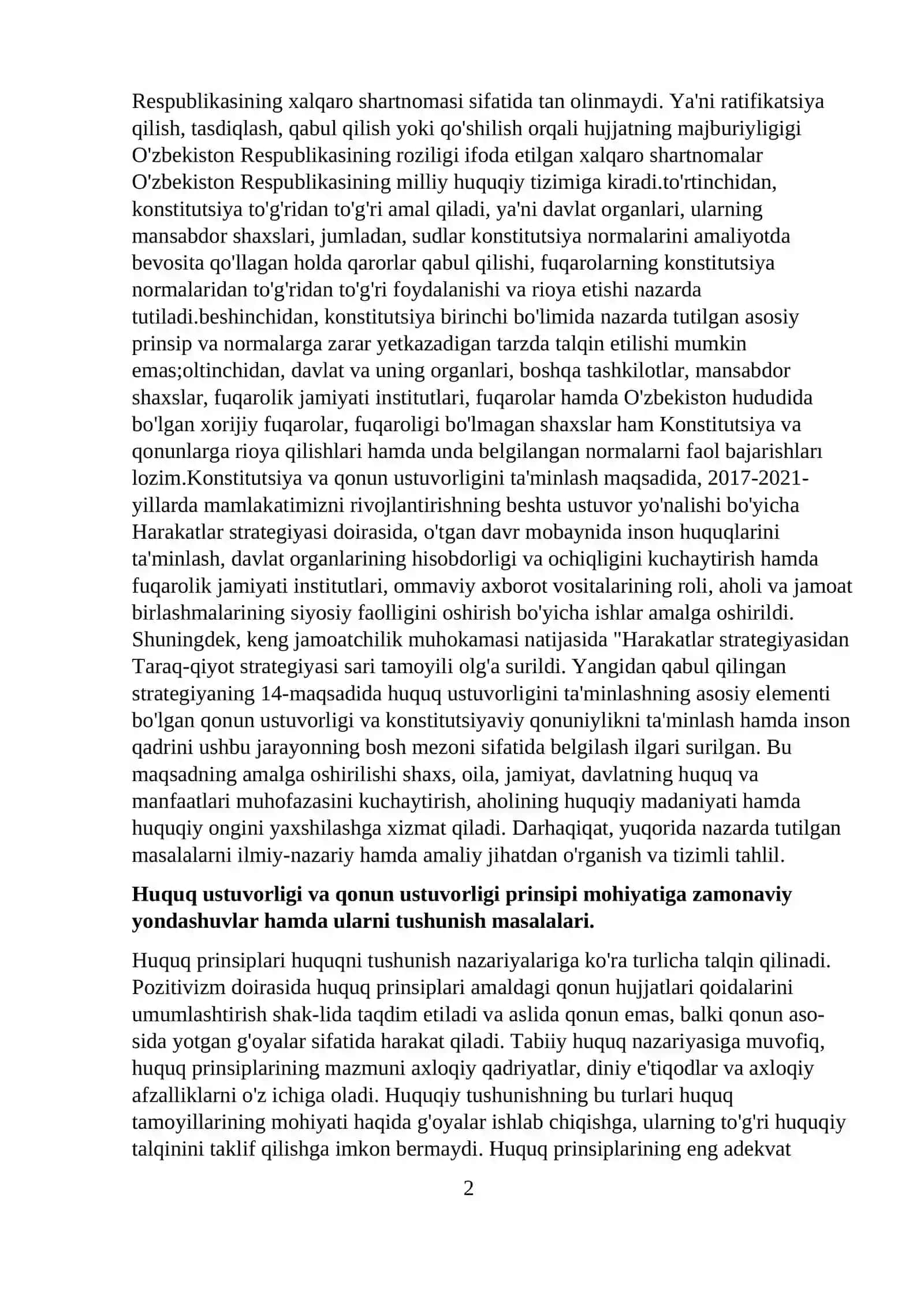 Kònstitutsiya va qonuning ustunligi prinsipi 4