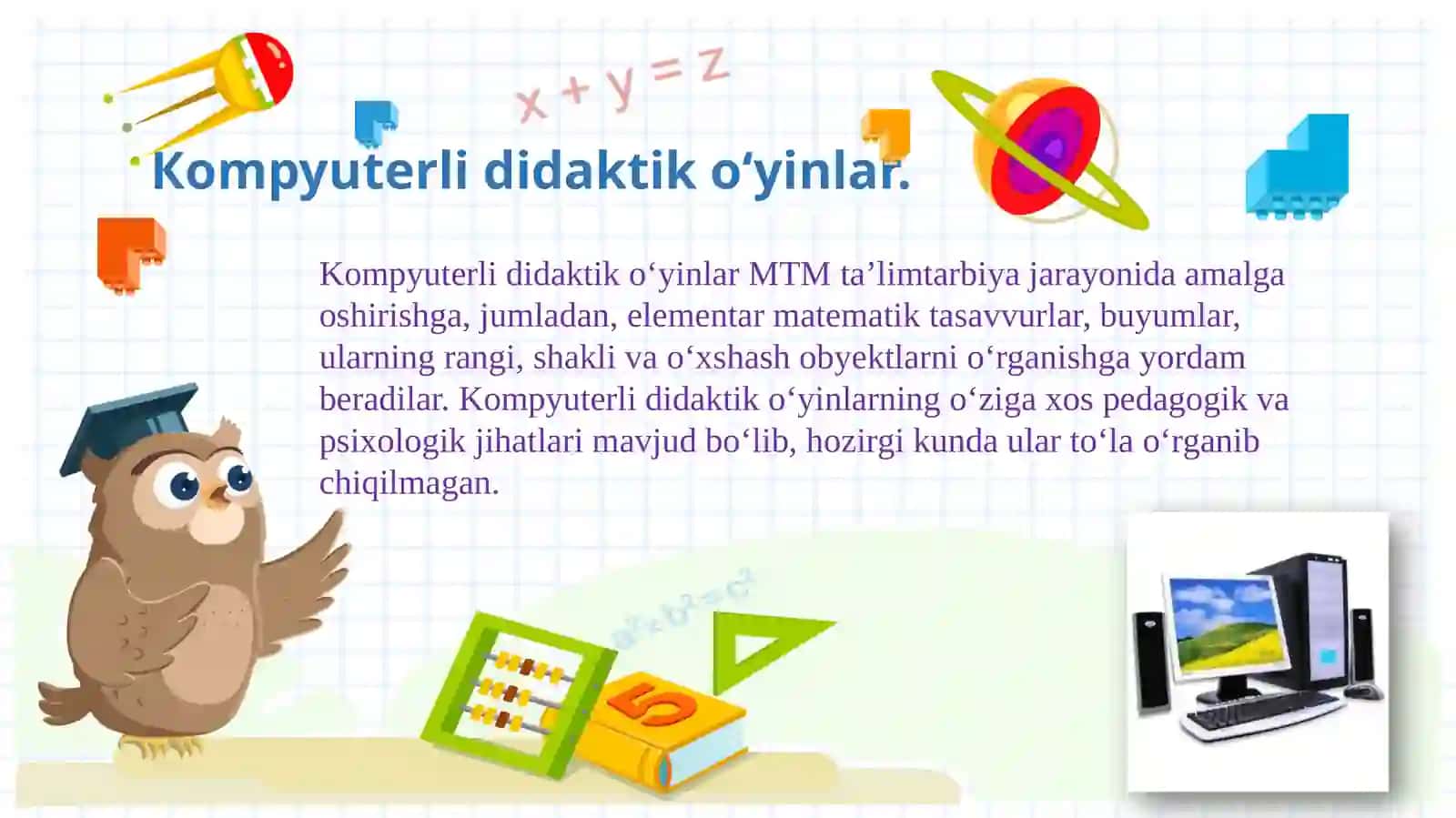Matematik tasavvurlarni shakillantirish nazariyasi va texnologiyasi 4