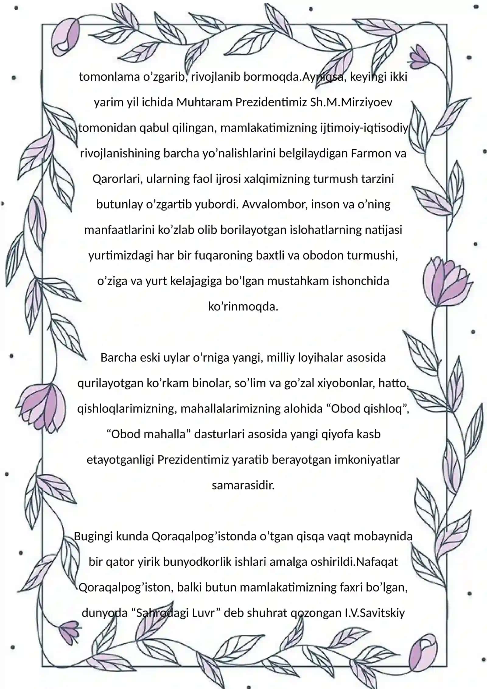 Mustaqillikdan keyingi Qoraqalpog'iston respublikasi ekologik jarayon.Orol fojiasi 4