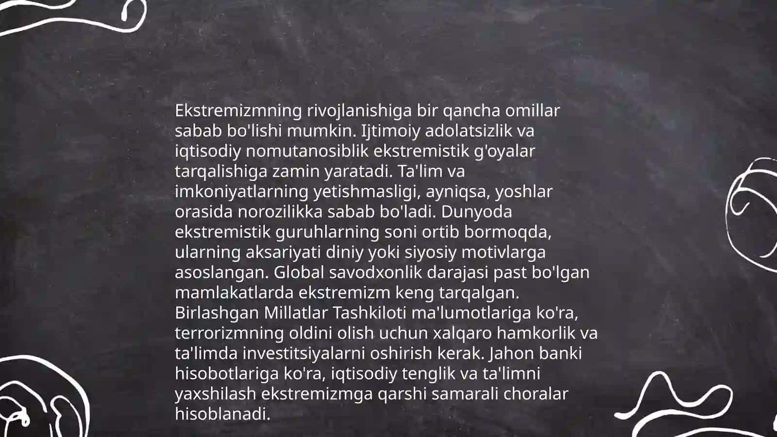 Diniy fanatizm,Ektremizm va terrorizmning tarixi va xavfi 4