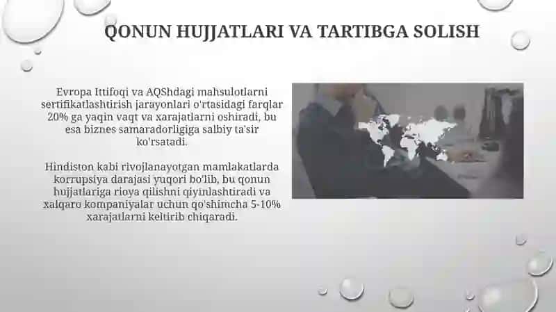 Xalqaro marketing sohasidagi asosiy muammolar 4