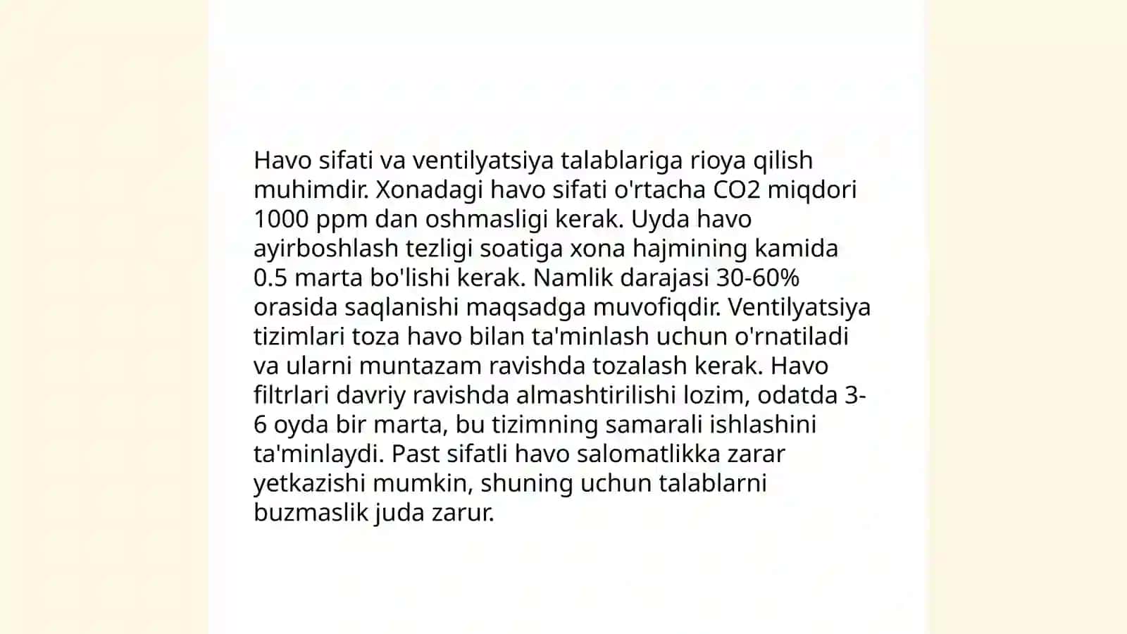 Zamonaviy turar-joylar va shaharlardagi yashash mavzelariga bòlgan gigiyenik talablar 4