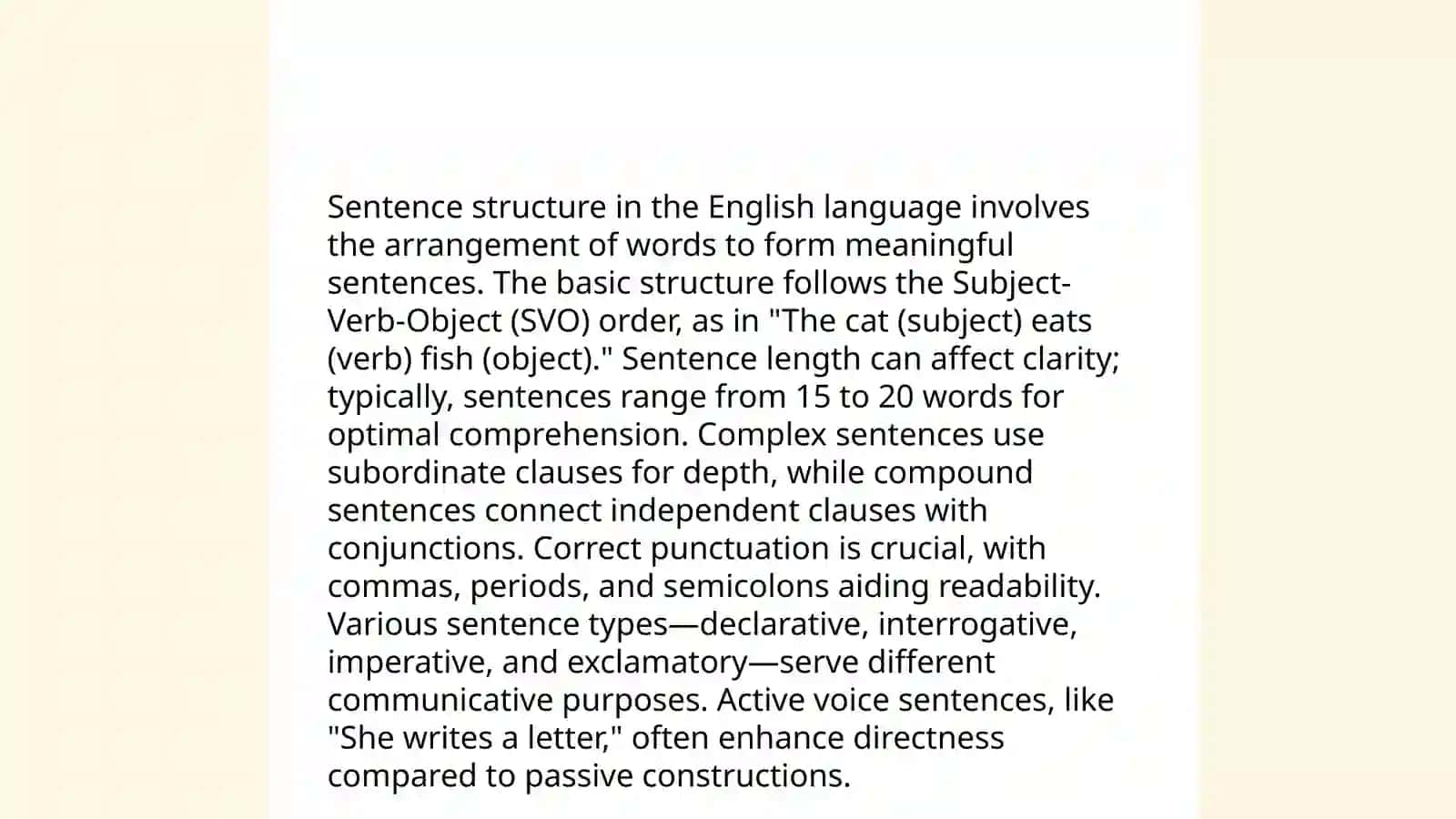 Parts of Speech 4