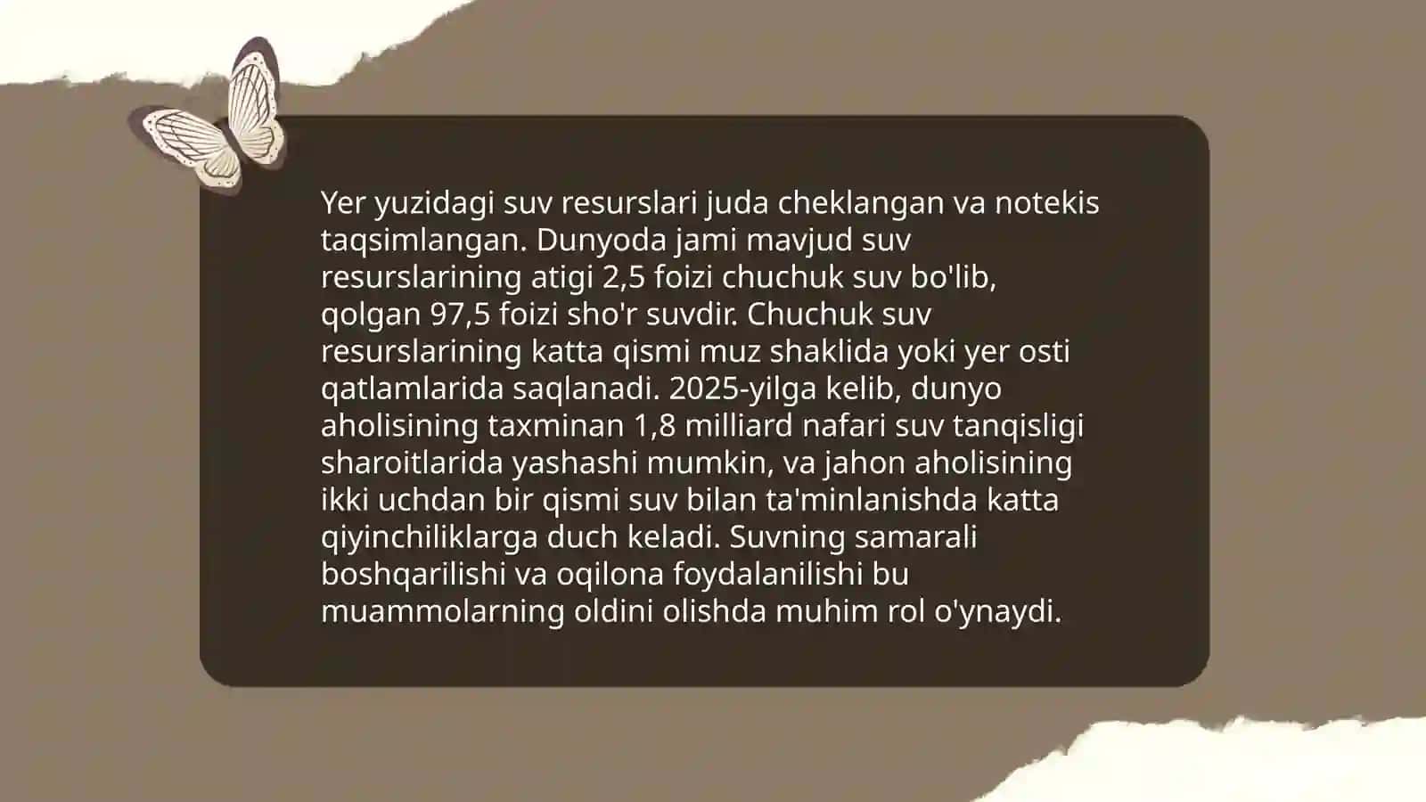Oʻzbekiston ijtimoiy ekologik muammolari 4