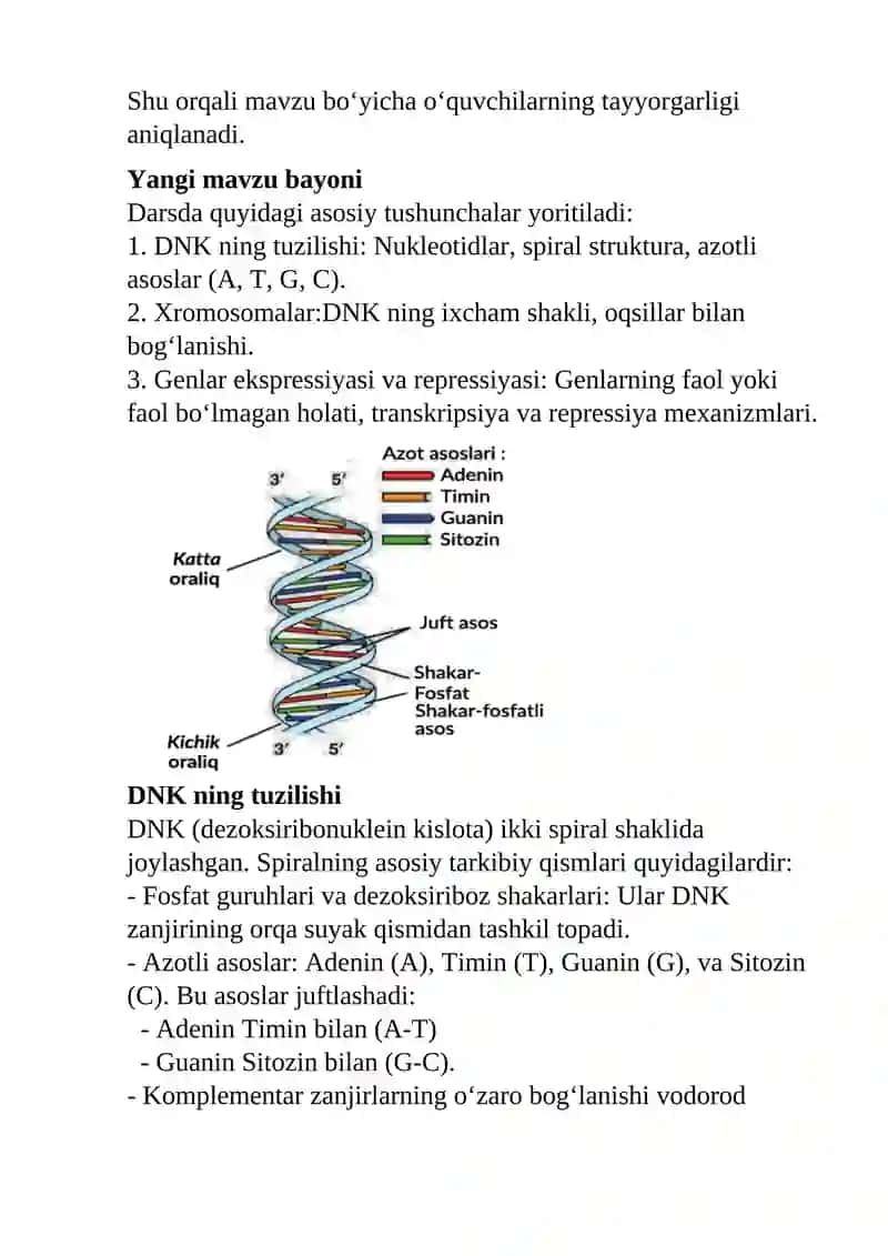 Genlar repressiyasi 4