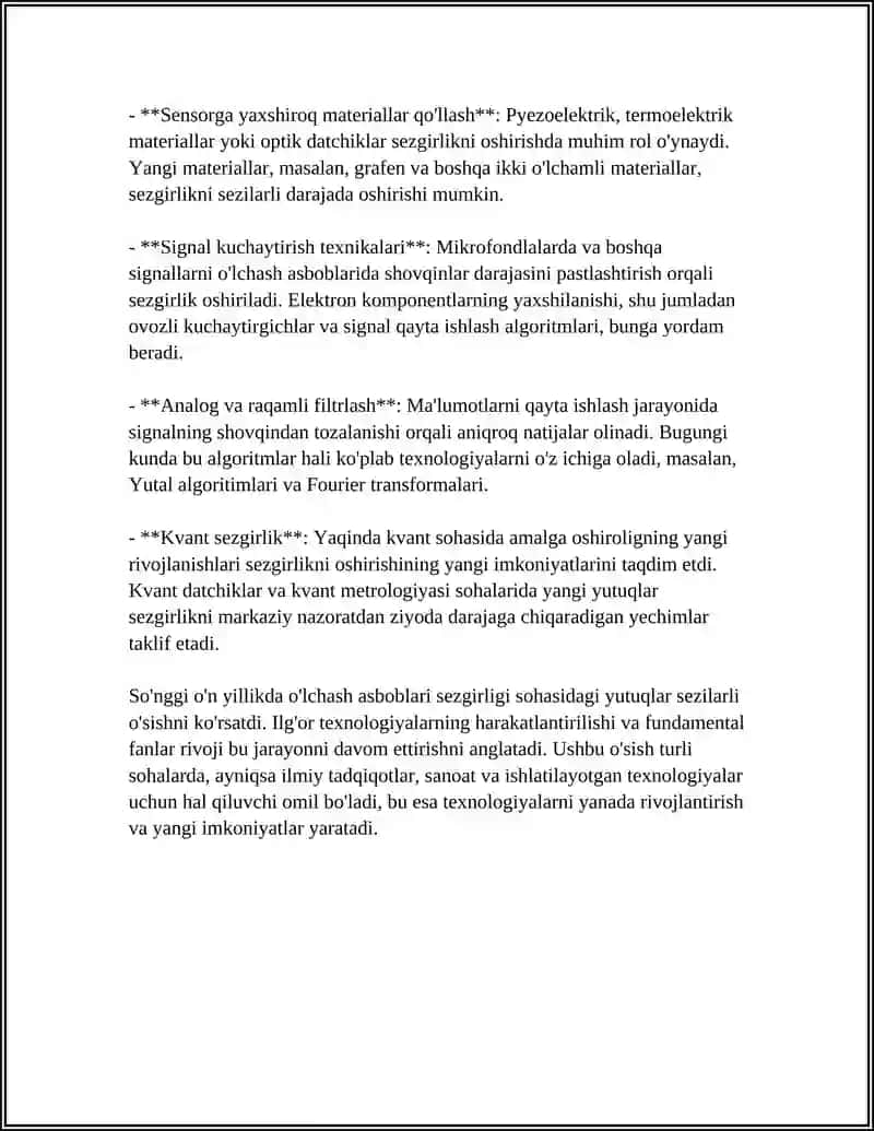 AMPERMETR VA VOLTMETRNI OʻLCHASH CHEGARASINI OSHIRISH LABARATORIYA ISHI 4