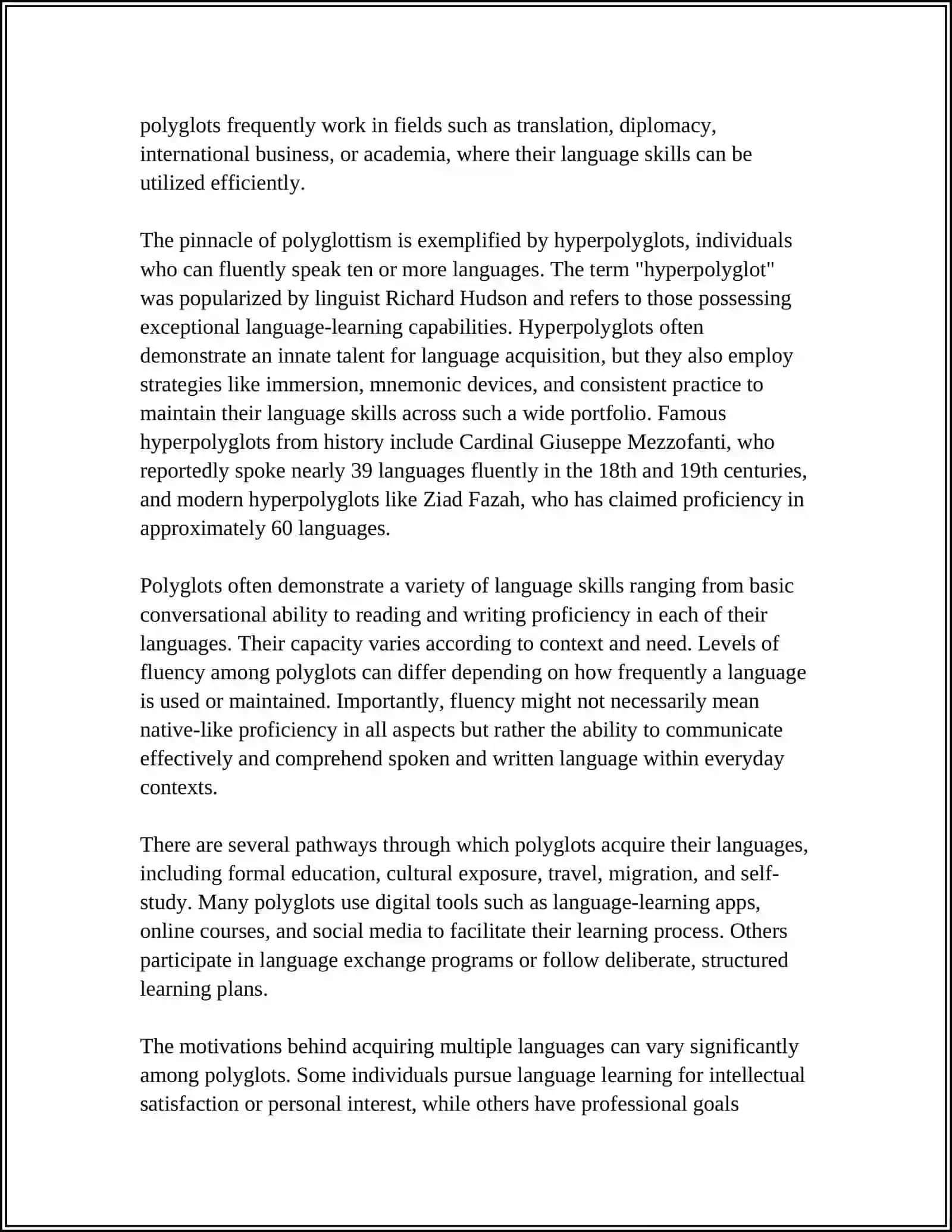 REFERAT ABOUT POLYGLOTS 4