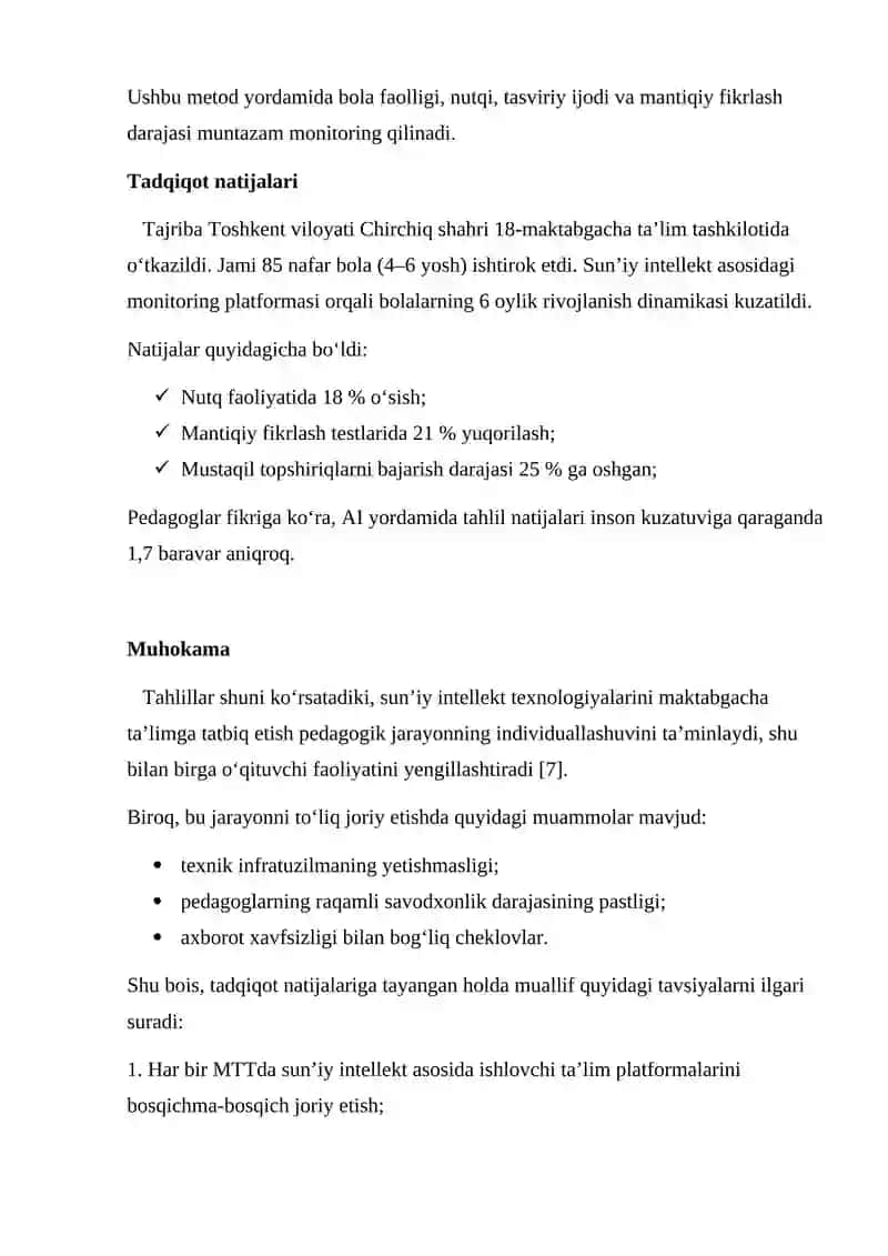 Maktabgacha Ta’lim Tizimida Axborot Texnologiyalaridan Foydalanishning Samarali Foydalanish Usullari 4