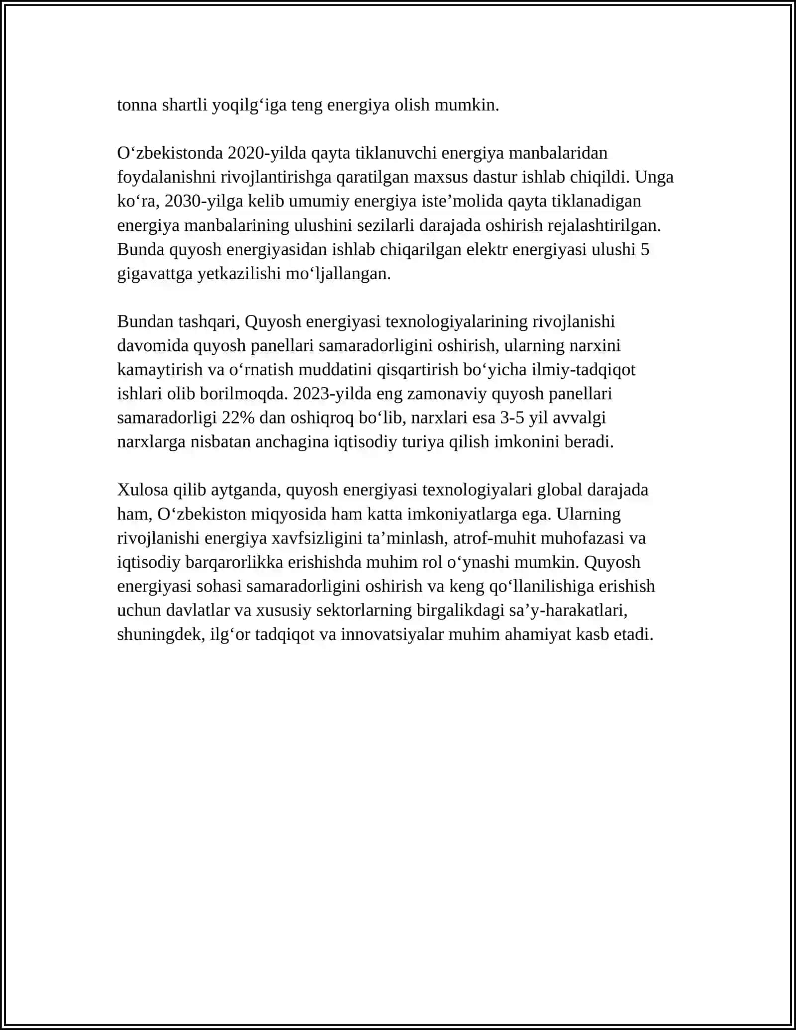 ENERGIYA TEJOVCHI TEXNIKA VA TEXNOLOGIYALAR 4
