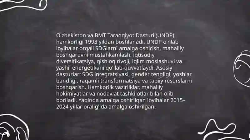 Ôzbekistonning xalqaro tashkilotlar bilan hamkorlik aloqalari 4