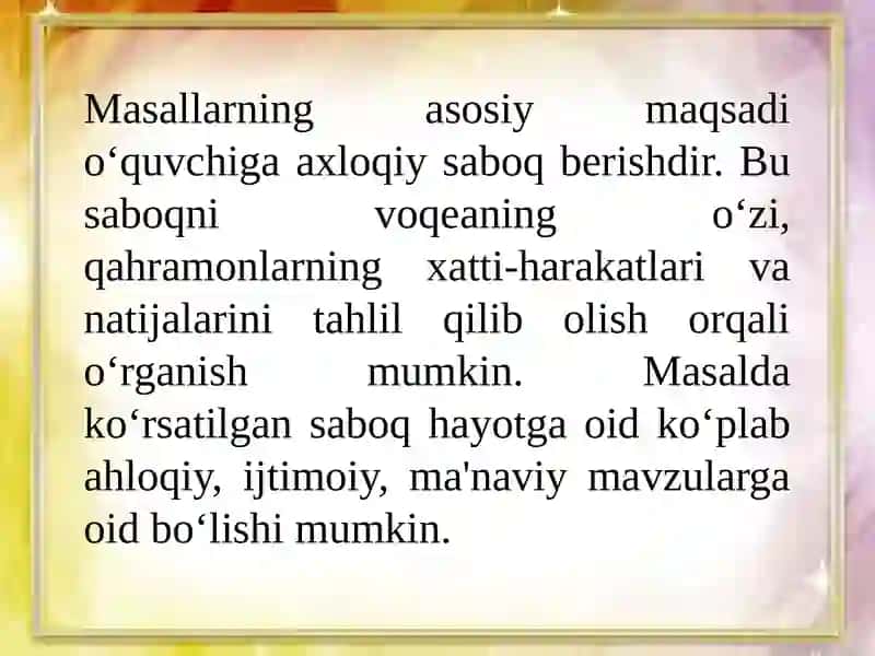 Lirik janrga xos (she’riy) janriga xos matnlar ustida ishlash. Ilmiy-ommabop janrga xos matnlar ustida ishlash. 4