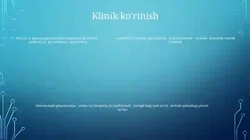 Gemolitik Va Gemorrargik Kasallik. Pnevmopatiya 4