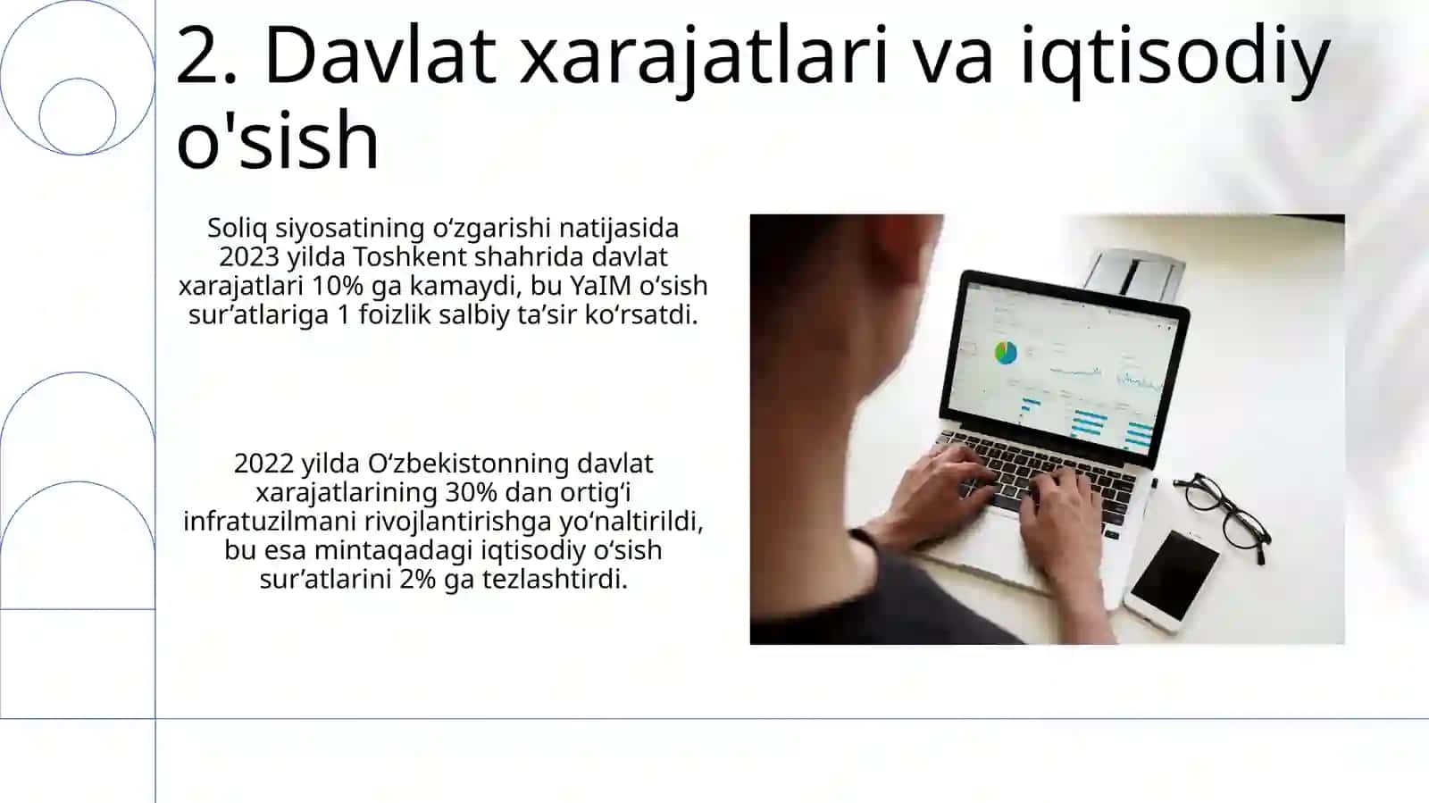 Iqtisodiy o'sishning asosiy ko'rsatkichlari va tahlili 4