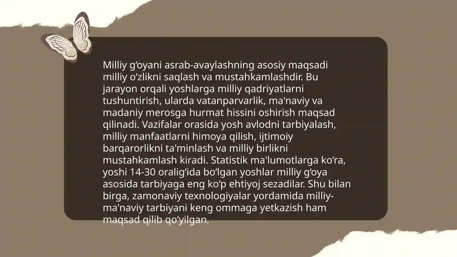 Milliy g’oya negizlarini asrab-avaylash, uni himoya qilish shart-sharoitlari va omillari 4