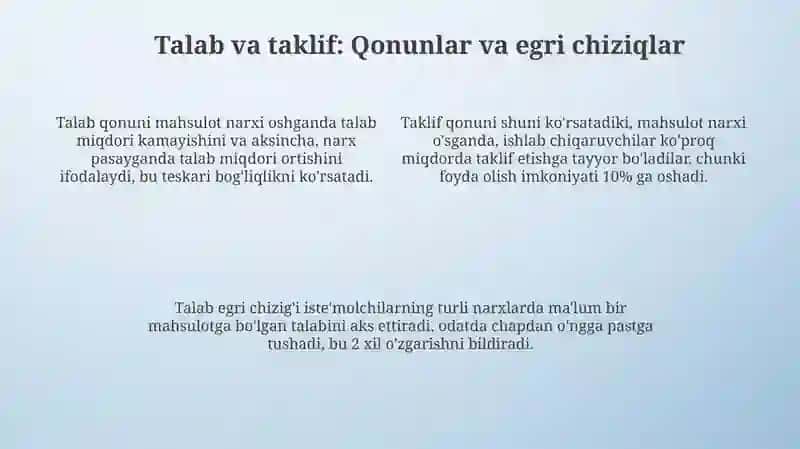 Bozor muvozanati va unga ta’sir ko‘rsatuvchi omillar tahlili 4