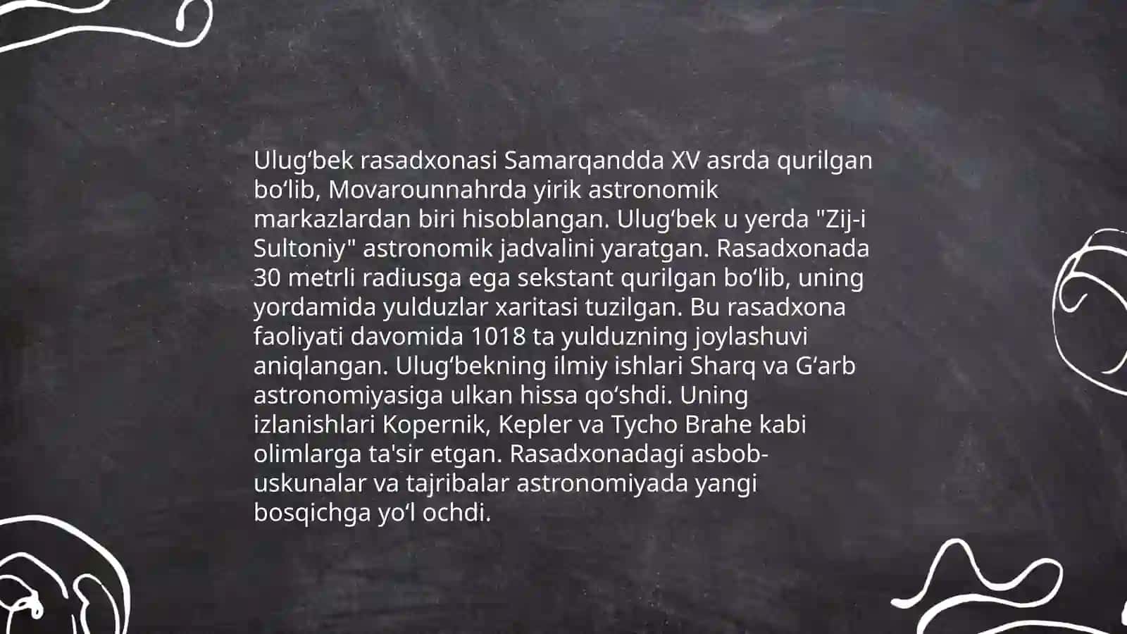 Temuriylar davrida ilm-fan va madaniyatning yuksalishi 4