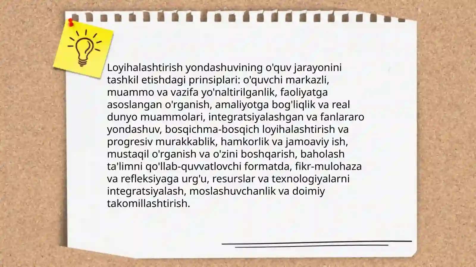 Loyihalash texnologiyalarning ta'limni tashkil etishdagi ahamiyati 4