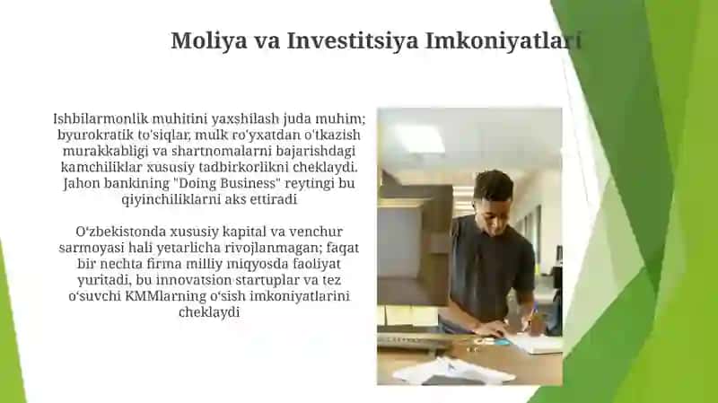 Kichik biznes va xususiy tadbirkorlikni rivojlantirish 4