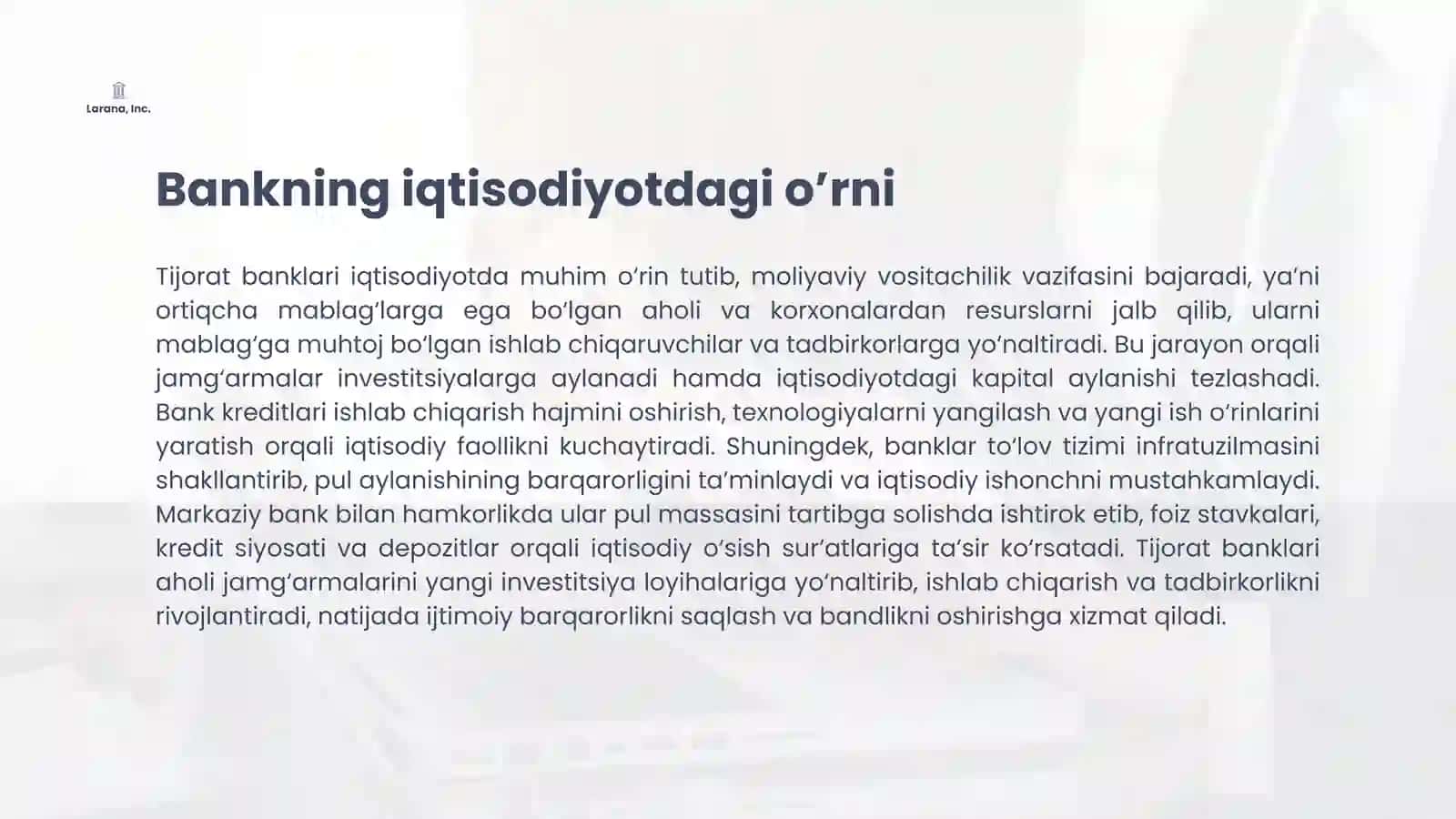 Bank aktiv operatsiyalari 4