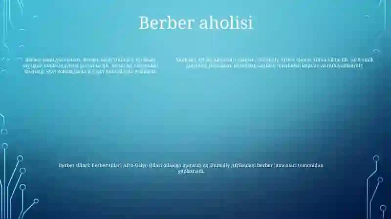 Shimoliy Afrika Davlatlari Xalqlari 4