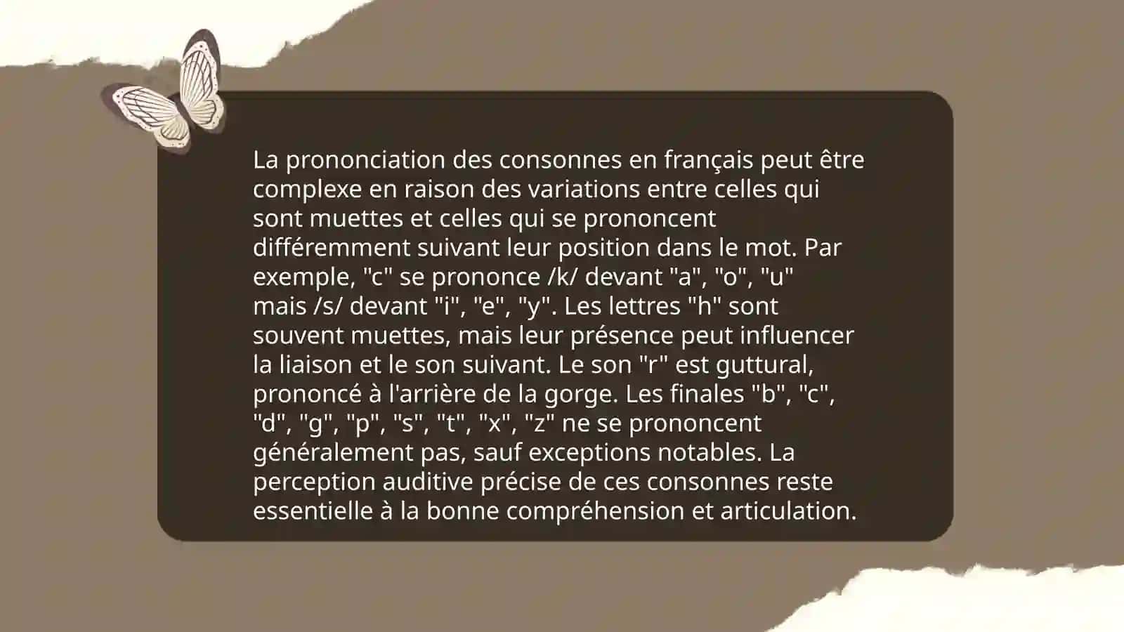 Prononciation des mots du français 4