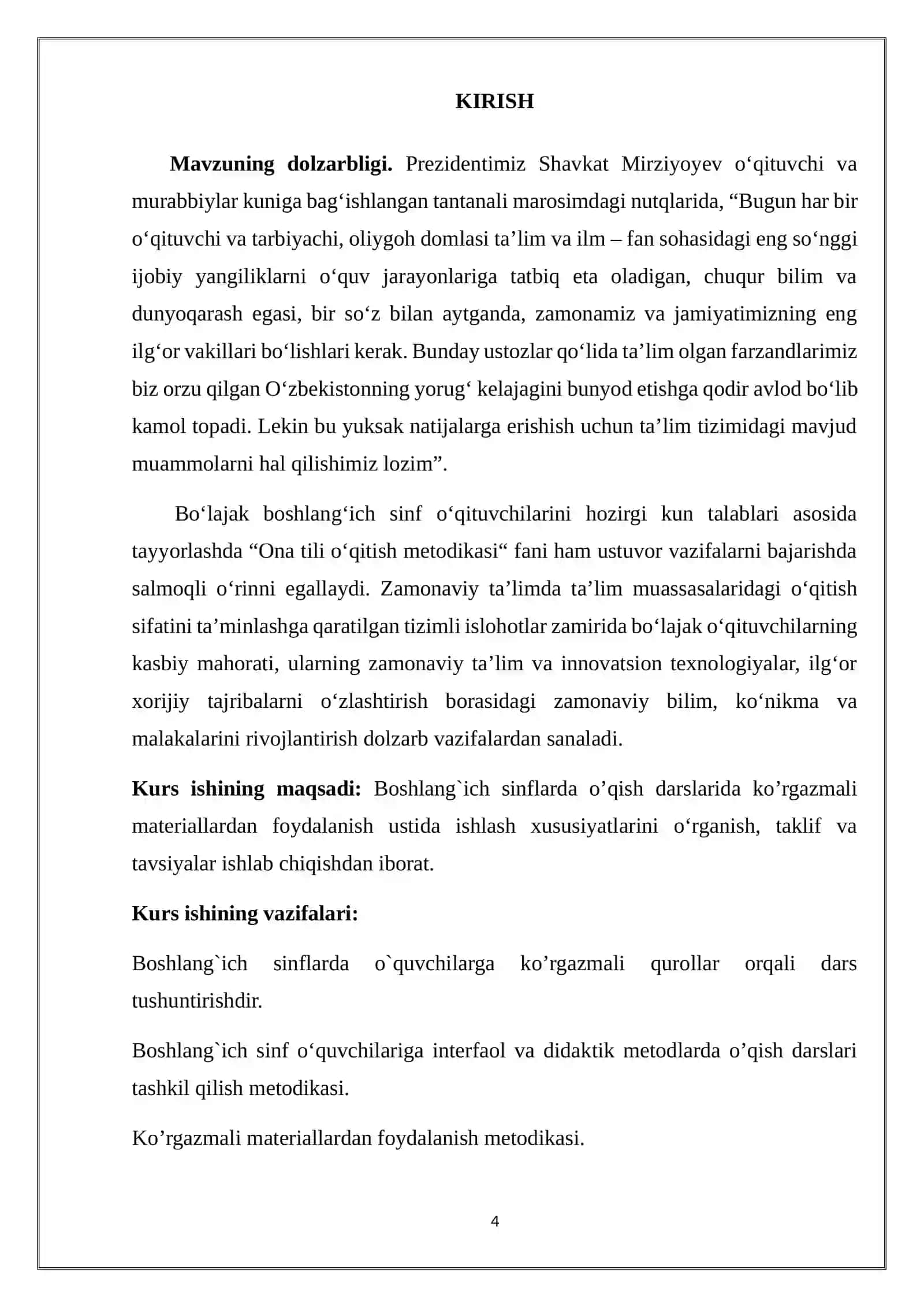 O’QISH DARSLARIDA KO’RGAZMALI VOSITALARDAN FOYDALANISH 4