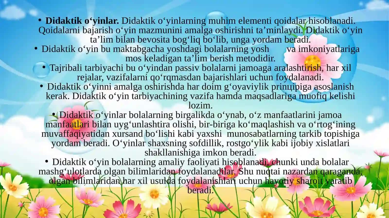 Qoidalio‘yinlar bolalarga ta’lim berish shakli sifatida 4